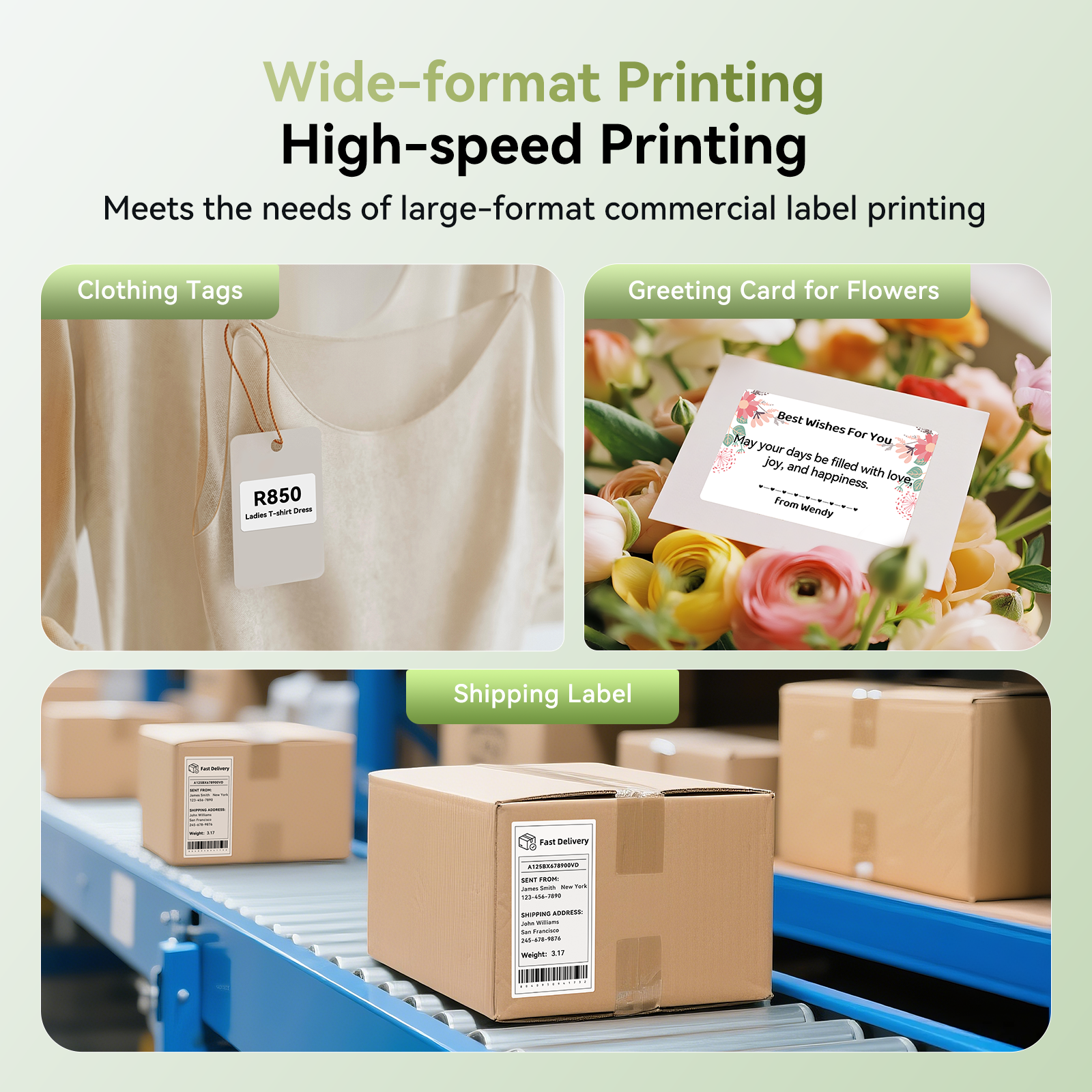 NIIMBOT - B4 Bluetooth Label Printer Incl Label Roll