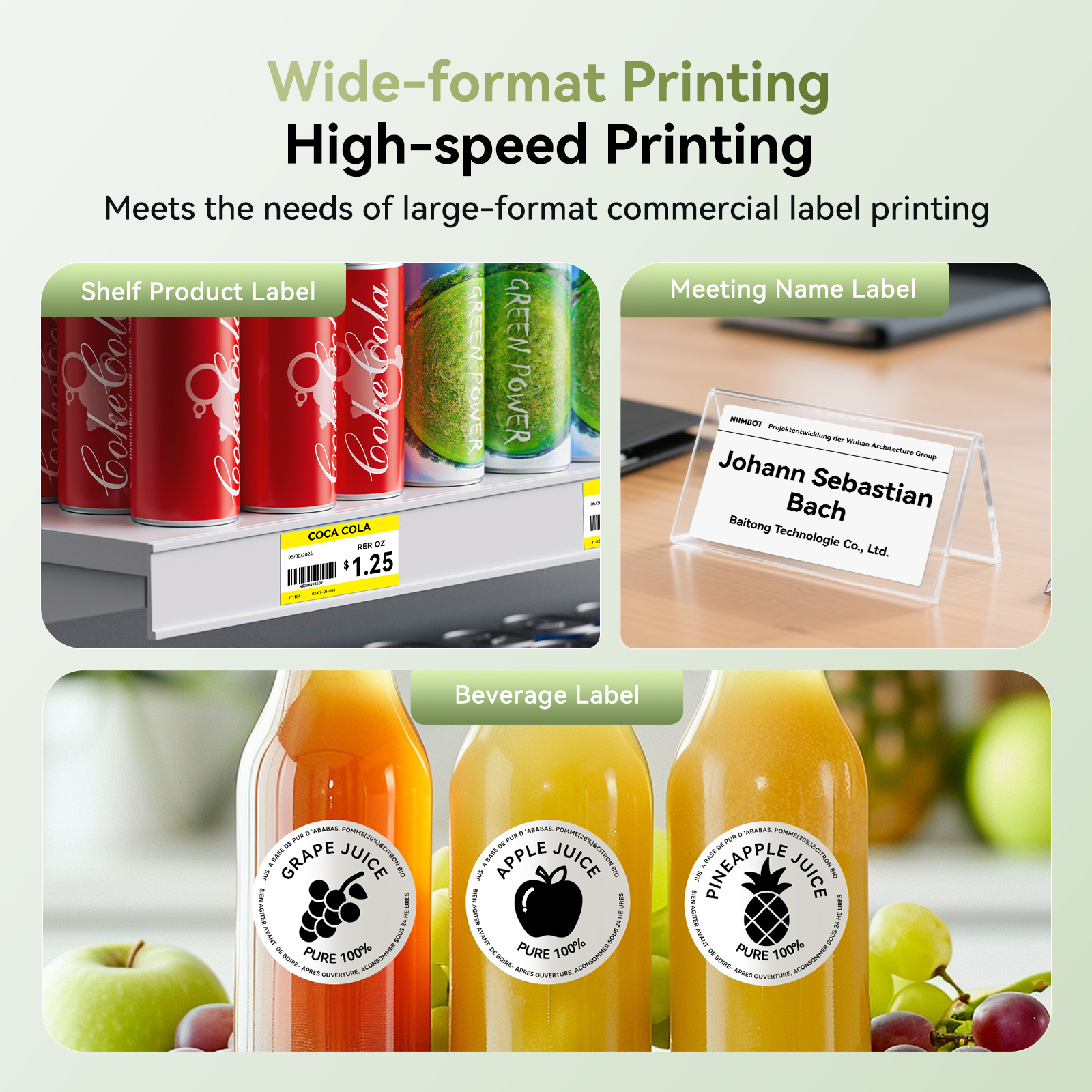 NIIMBOT - B4 Bluetooth Label Printer Incl Label Roll