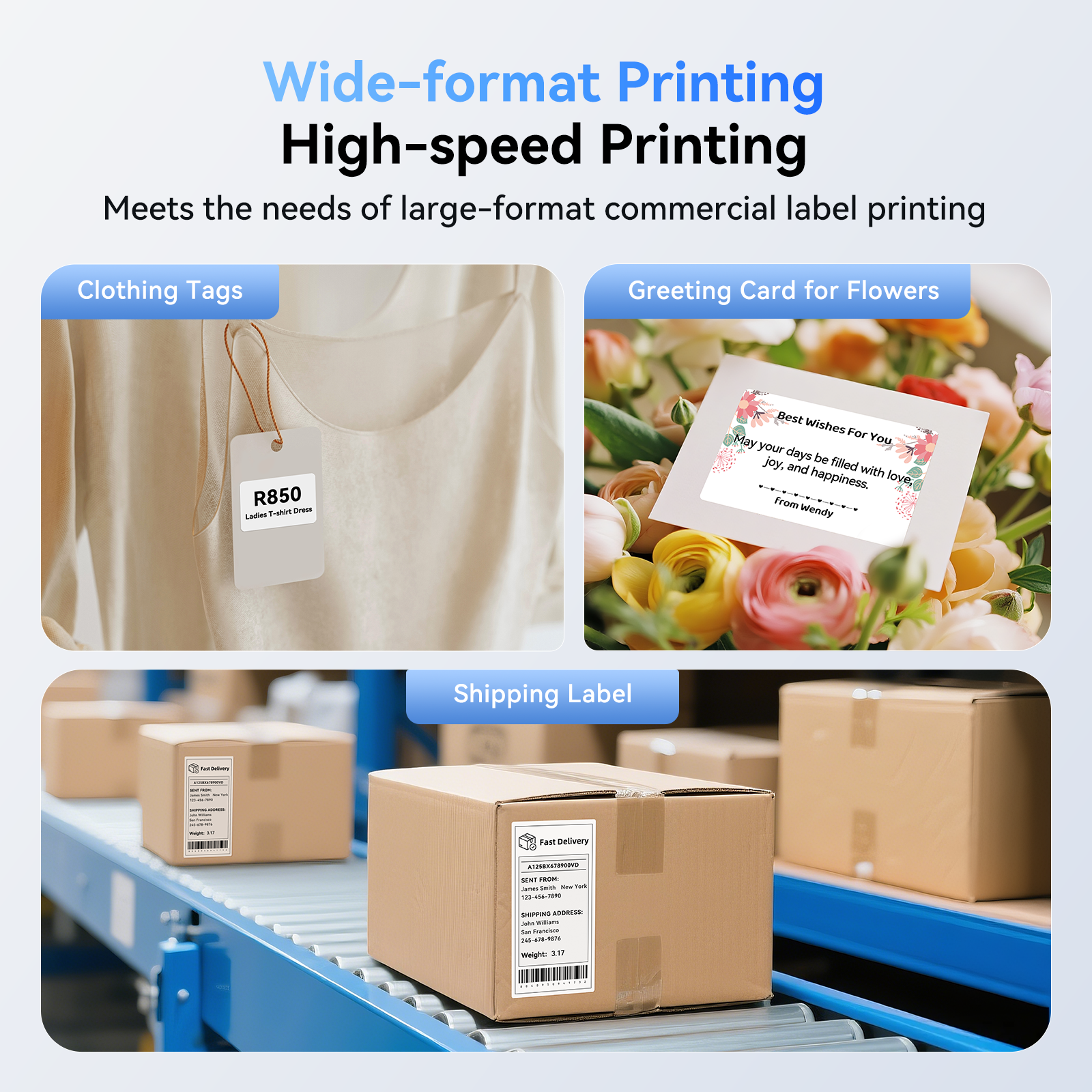 NIIMBOT - B4 Bluetooth Label Printer Incl Label Roll