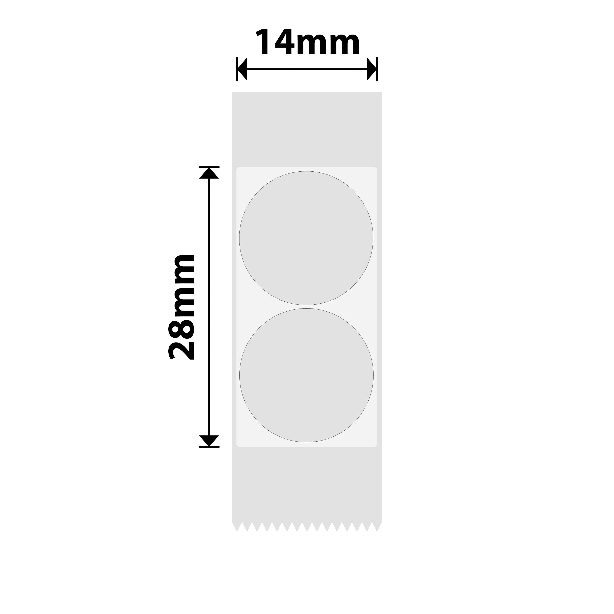 I-NB116 - NIIMBOT - D11 / D101 / D110 - 14*28MM - 220 AMALEBO NGOKUQONGA NGAMUNYE - UMULUNGU - OKUBONILE