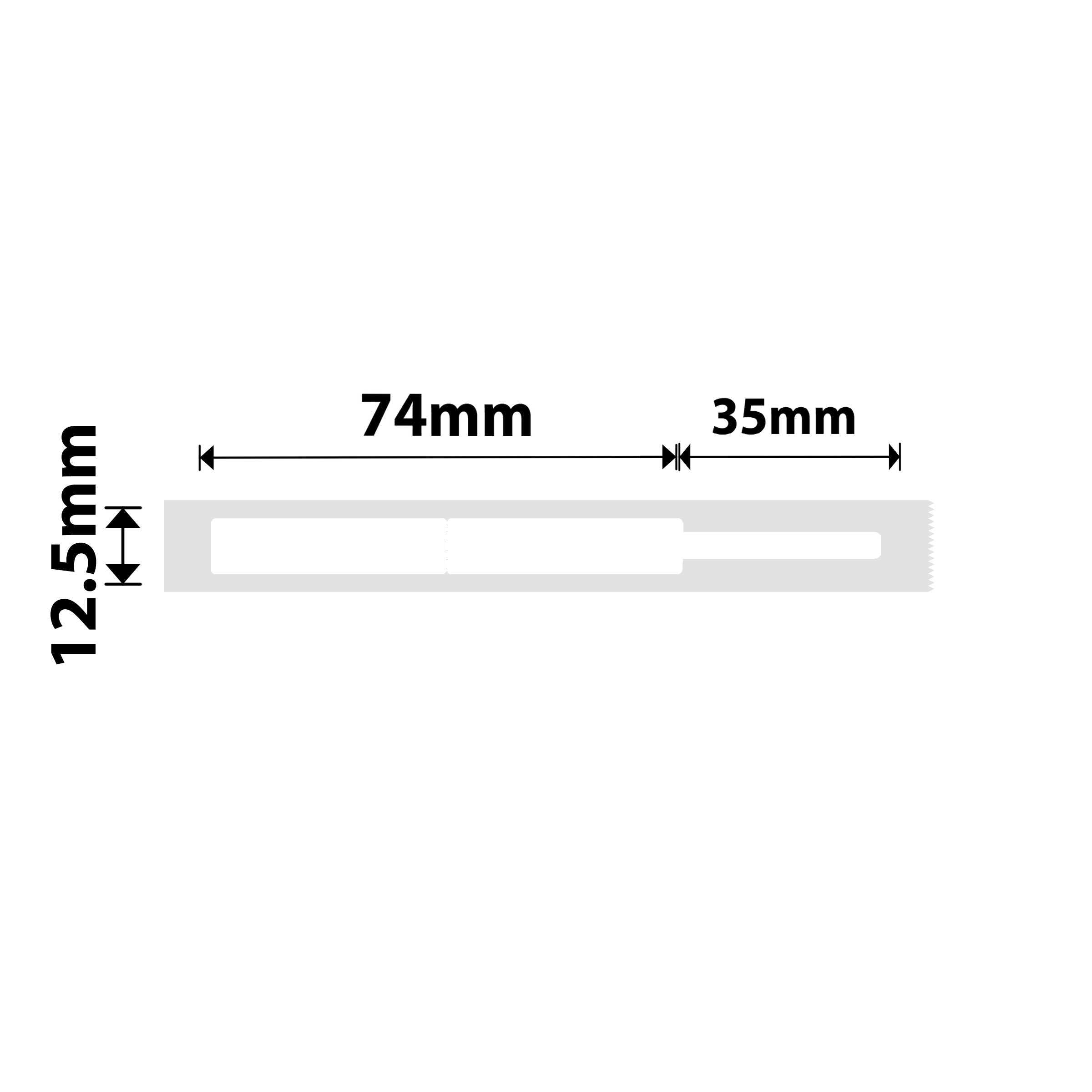 I-NB118 - NIIMBOT - D11 / D101 / D110 - RXL 12.5*109MM - 65 AMALEBULA NGEROLI NGALINYE - IKHEBHU - EMHLOPHE