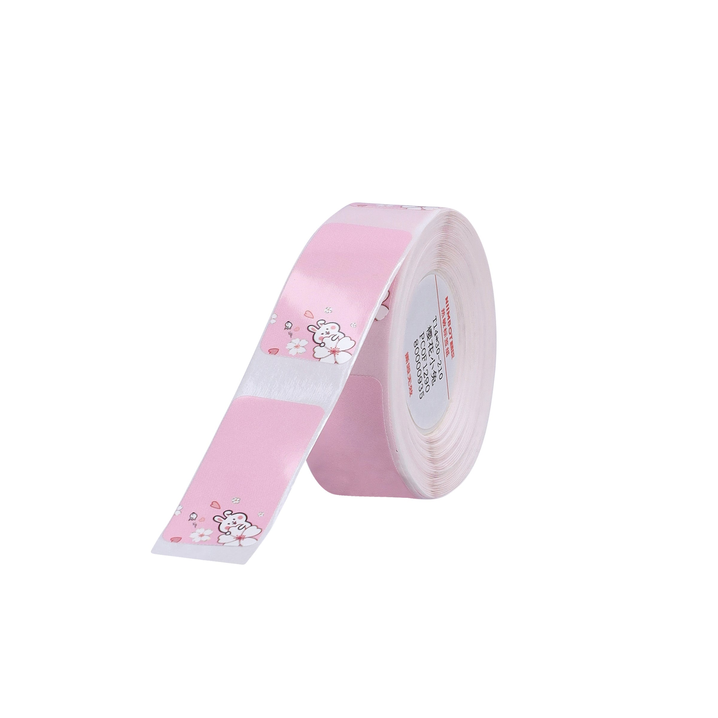 NB152 - NIIMBOT - D11 / D101 / D110 - RP14*30 - 210 ETIKETTE PER ROL - PIENK KONYNONTWERP