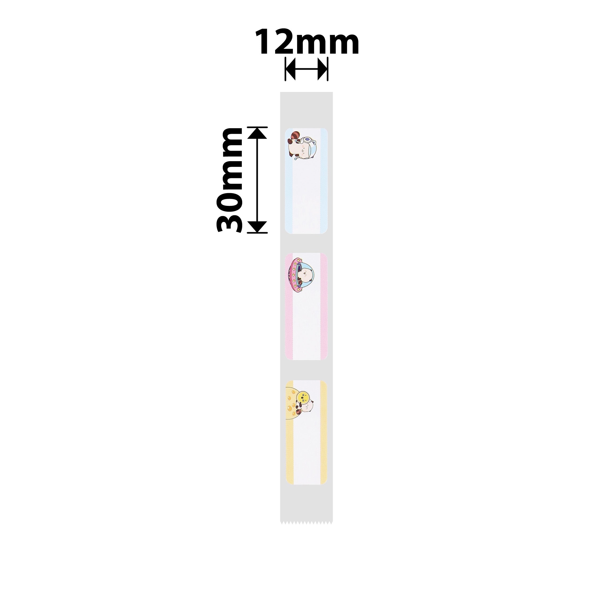 NIIMBOT - D Range - 12x30mm - Planet - 210 Labels