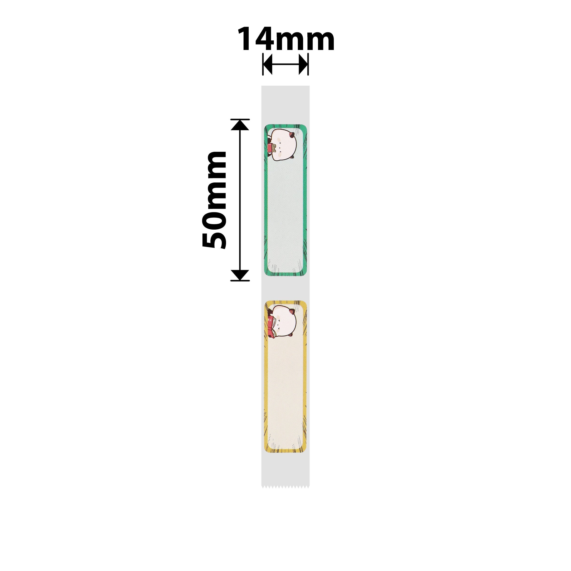 NIIMBOT - D Range - 14x50mm - Work & Rest B - 130 Labels