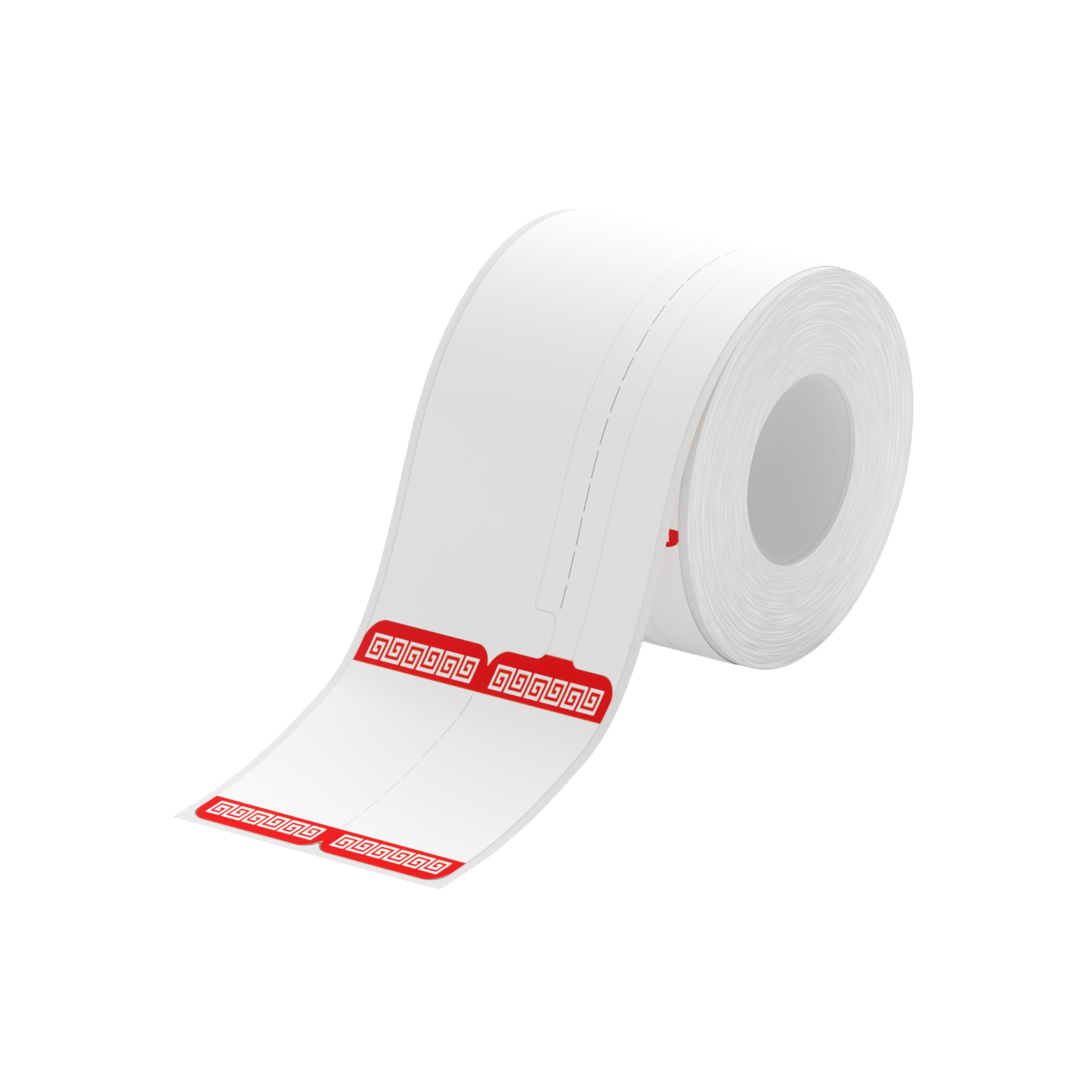 NB204 - NIIMBOT - B1 / B21 / B3S - 30*70MM - RING - 100 ETIKETTE PER ROL - ROOI RANDONTWERP
