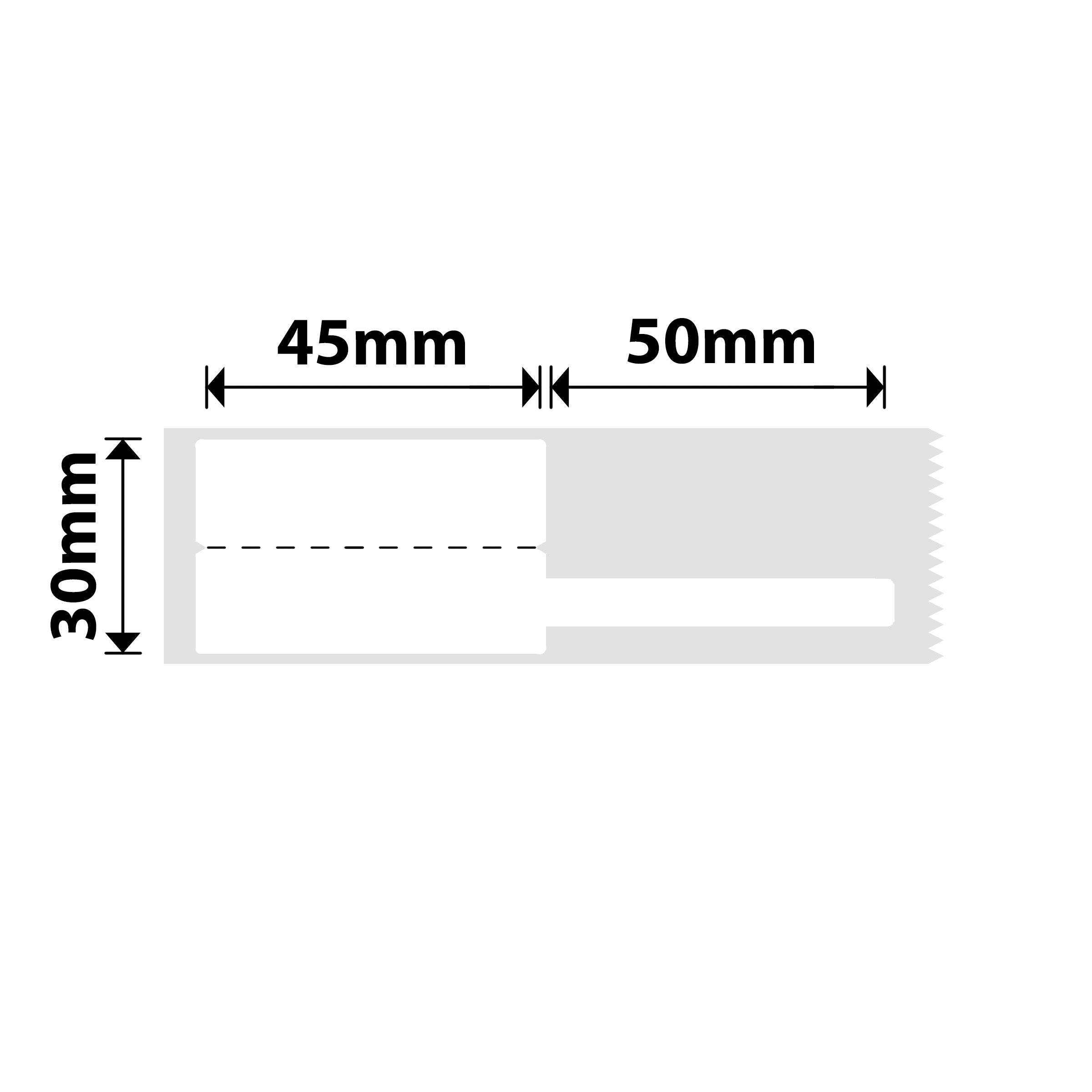 NB251 - NIIMBOT - B1 / B21 / B3S - R03F - 30*95MM (30X45+50X9) - 80 AMALEBHA NGEROLI NGALINYE - IKHEBHULA - EMHLOPHE