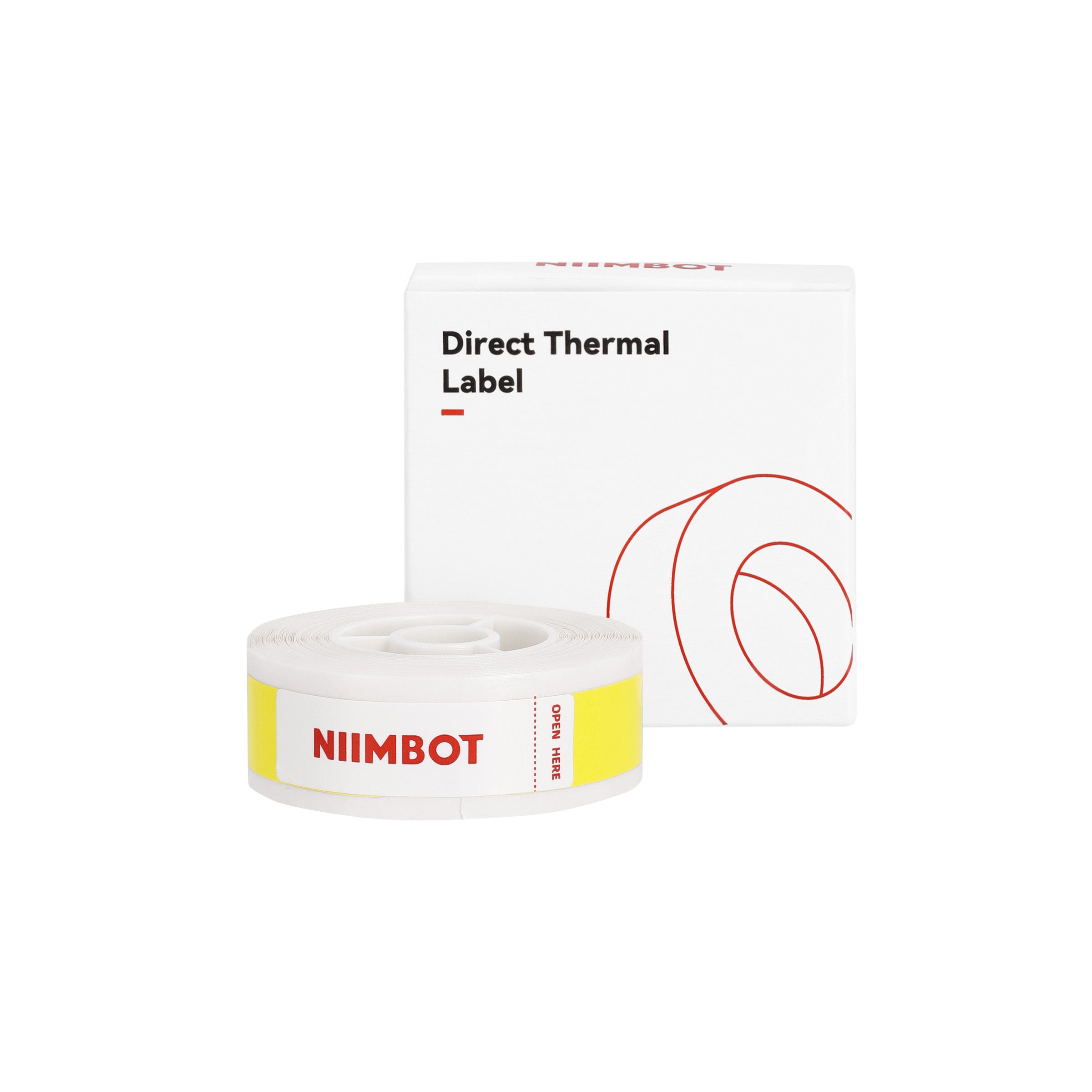 NIIMBOT - D Range - 10x25mm - Yellow - 225 Labels