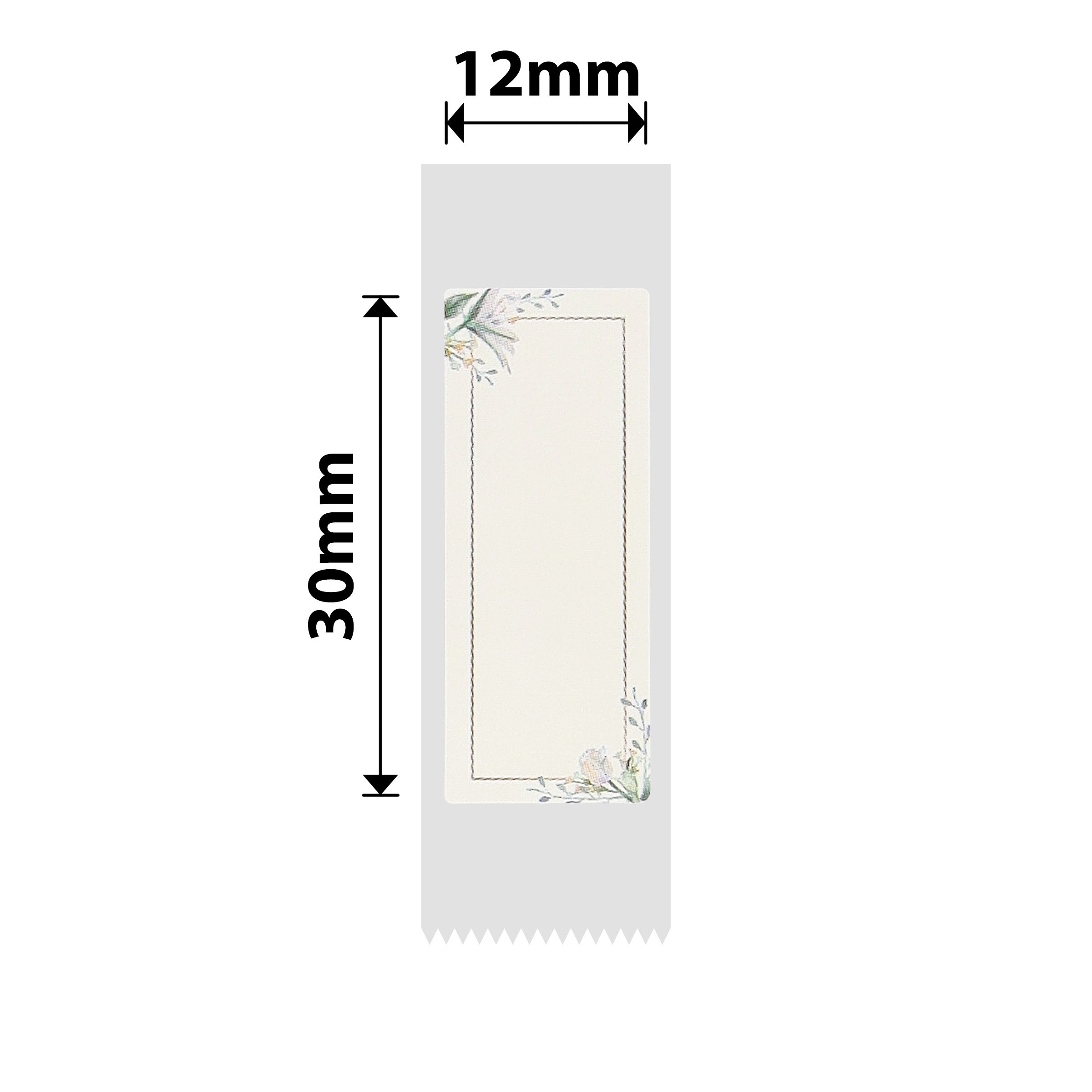 NIIMBOT - D Range - 12x30mm - Plant - 195 Labels
