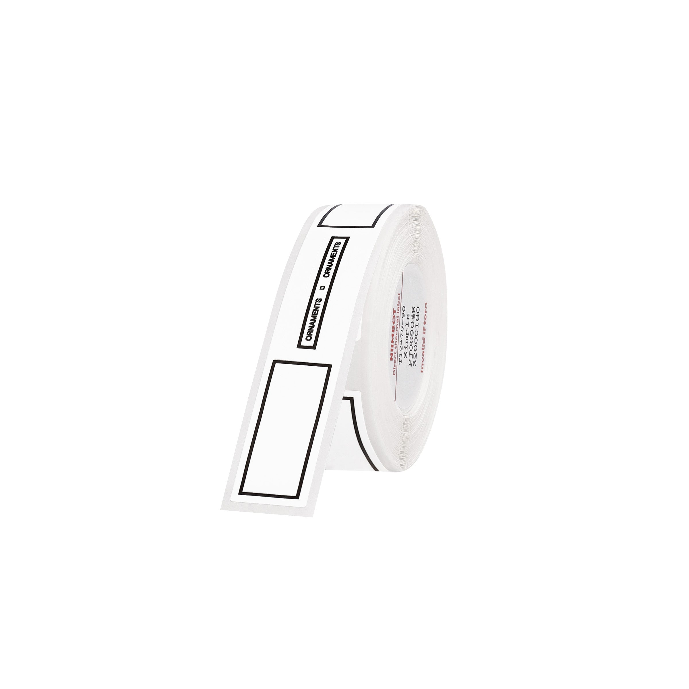 NIIMBOT - D Range - 12x75mm - Simple Cable - 90 Labels