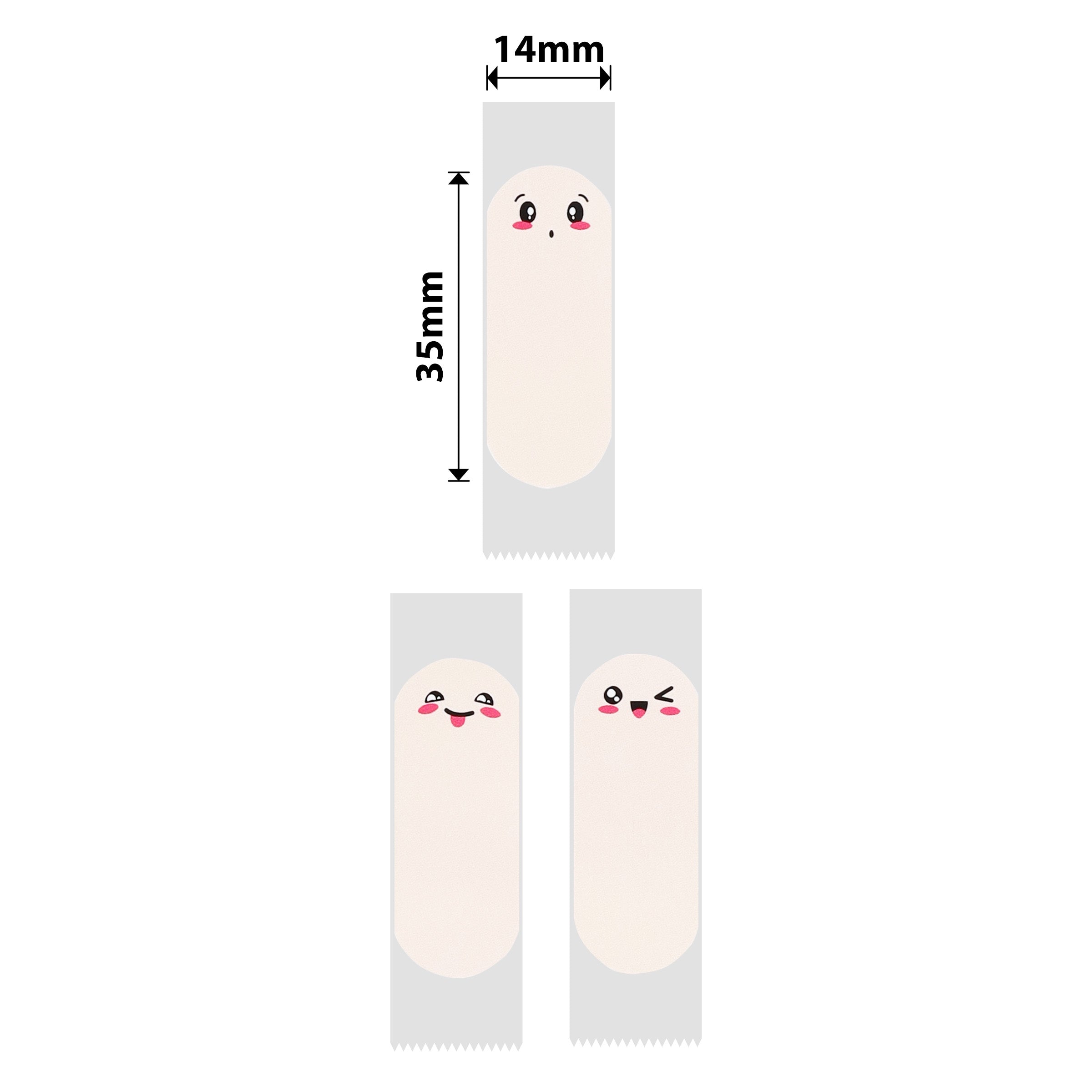 NIIMBOT - D Range - 14x35mm - Happy Finger - 170 Labels
