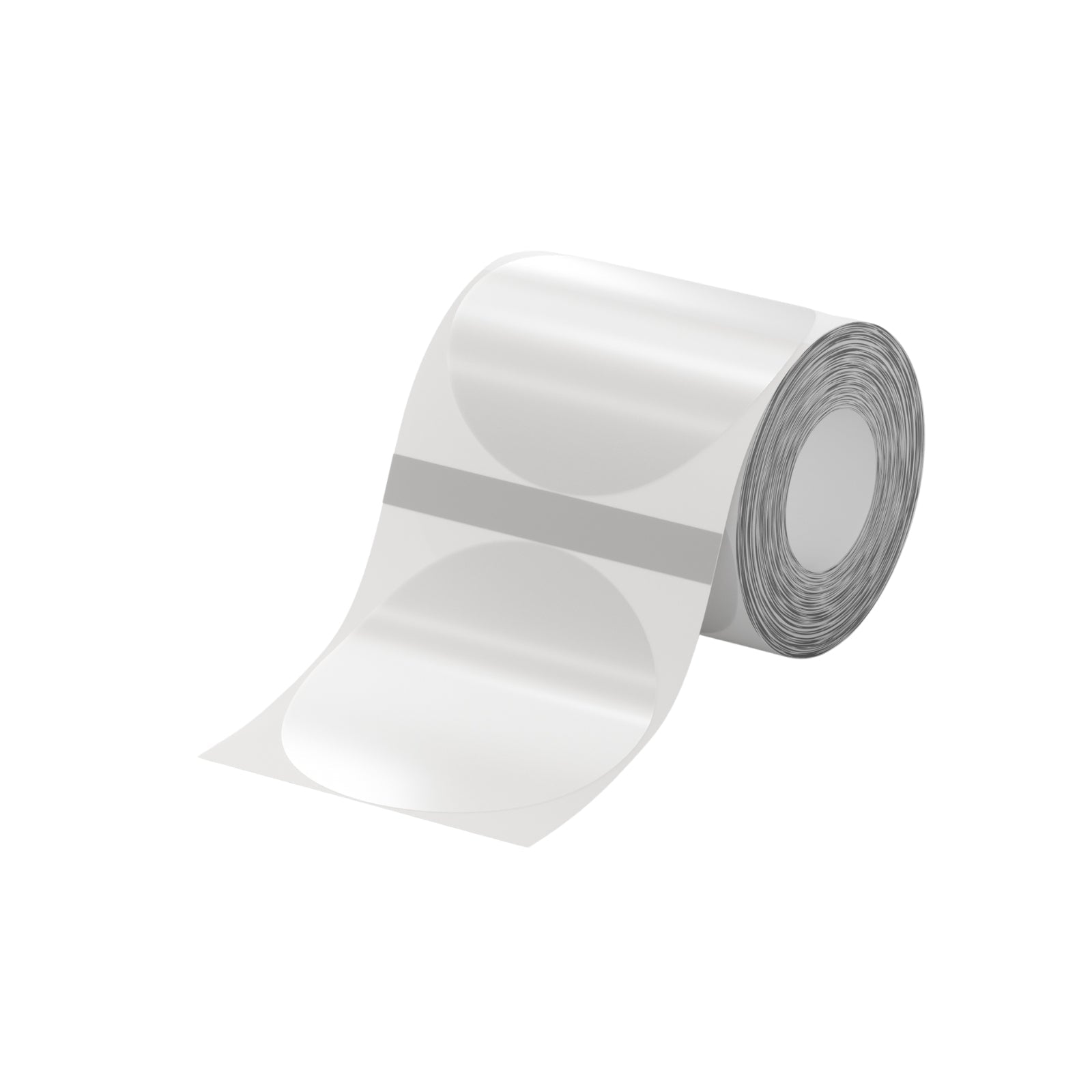 NIIMBOT - B Range - 50x50mm - Transparent Round - 150 Labels