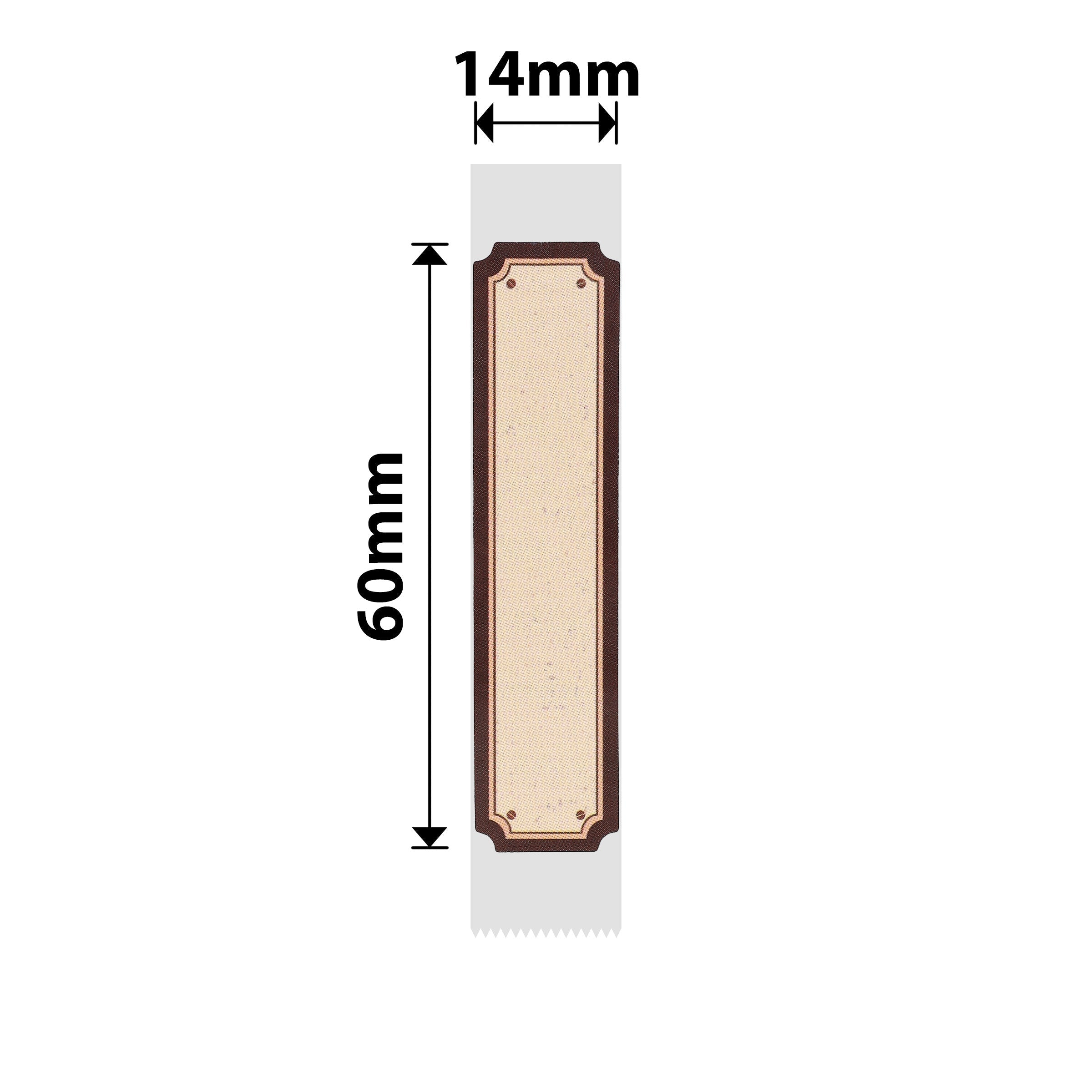 NIIMBOT - D Range - 14x60mm - Wood Love - 110 Labels