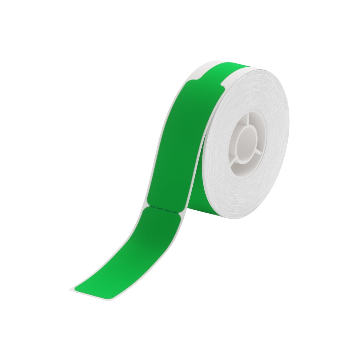NB406 - NIIMBOT - B18 - EW12.5*109mm - 60 ETIKETTE PER ROL - GROEN KLEURONTWERP