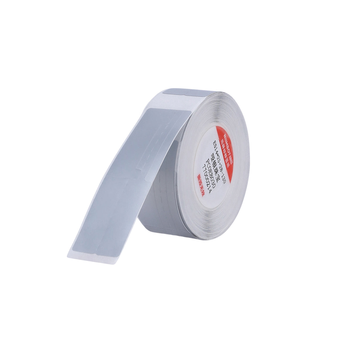NB413 - NIIMBOT - B18 - EY14*53mm - 130 ETIKETTE PER ROL - DONKER SILWER KLEUR JUWELE-ONTWERP