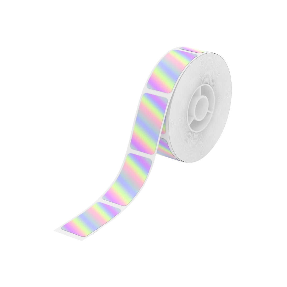 NB428 - NIIMBOT - B18 - EL14*30mm -190 ETIKETTE PER ROL - HOLOGRAM SILWER