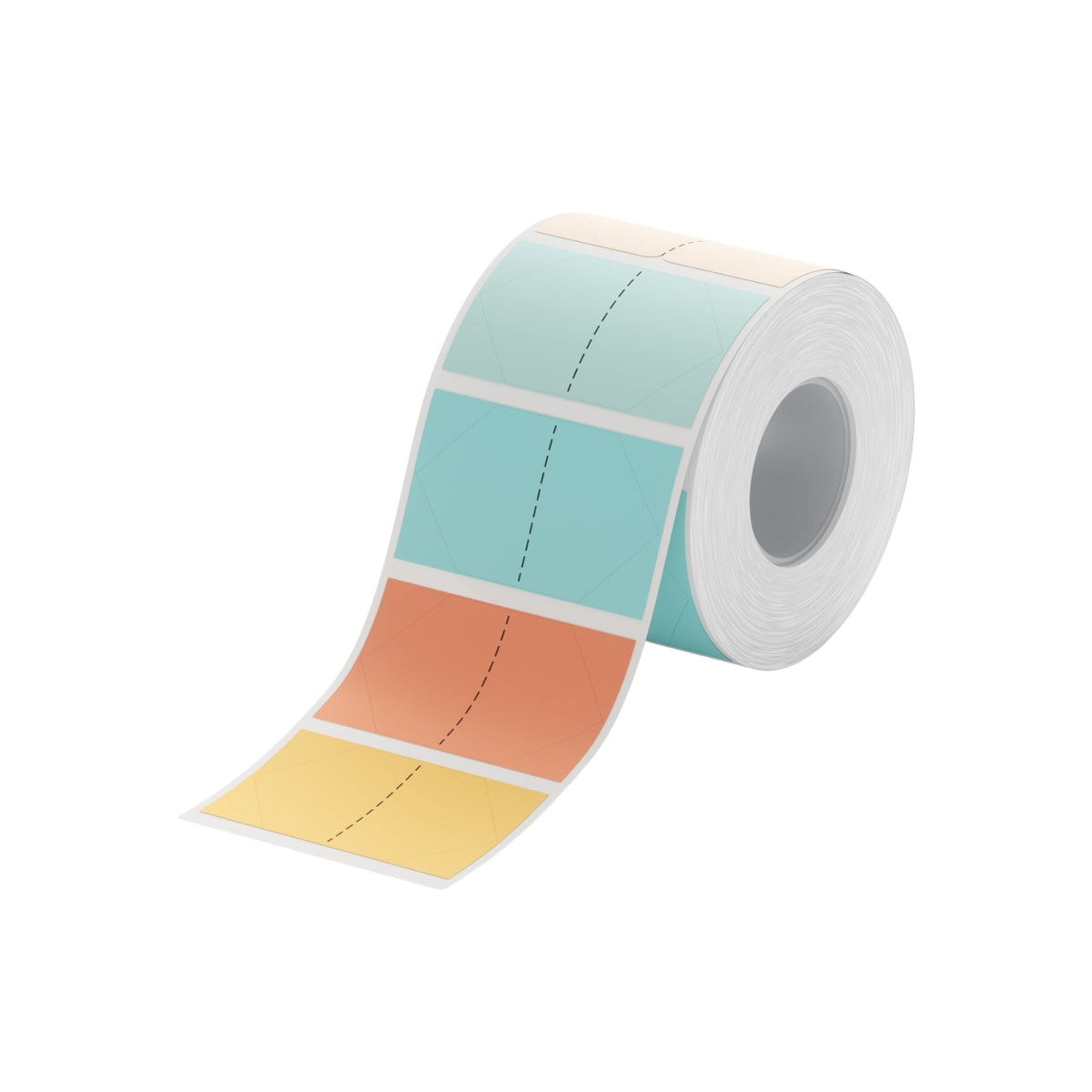 NB436 - NIIMBOT - B1 / B21 / B3S - 35.6*31MM - 220 TERMIESE ETIKETTE (VEELKLEURIG) - HEKSAGOON-ONTWERP