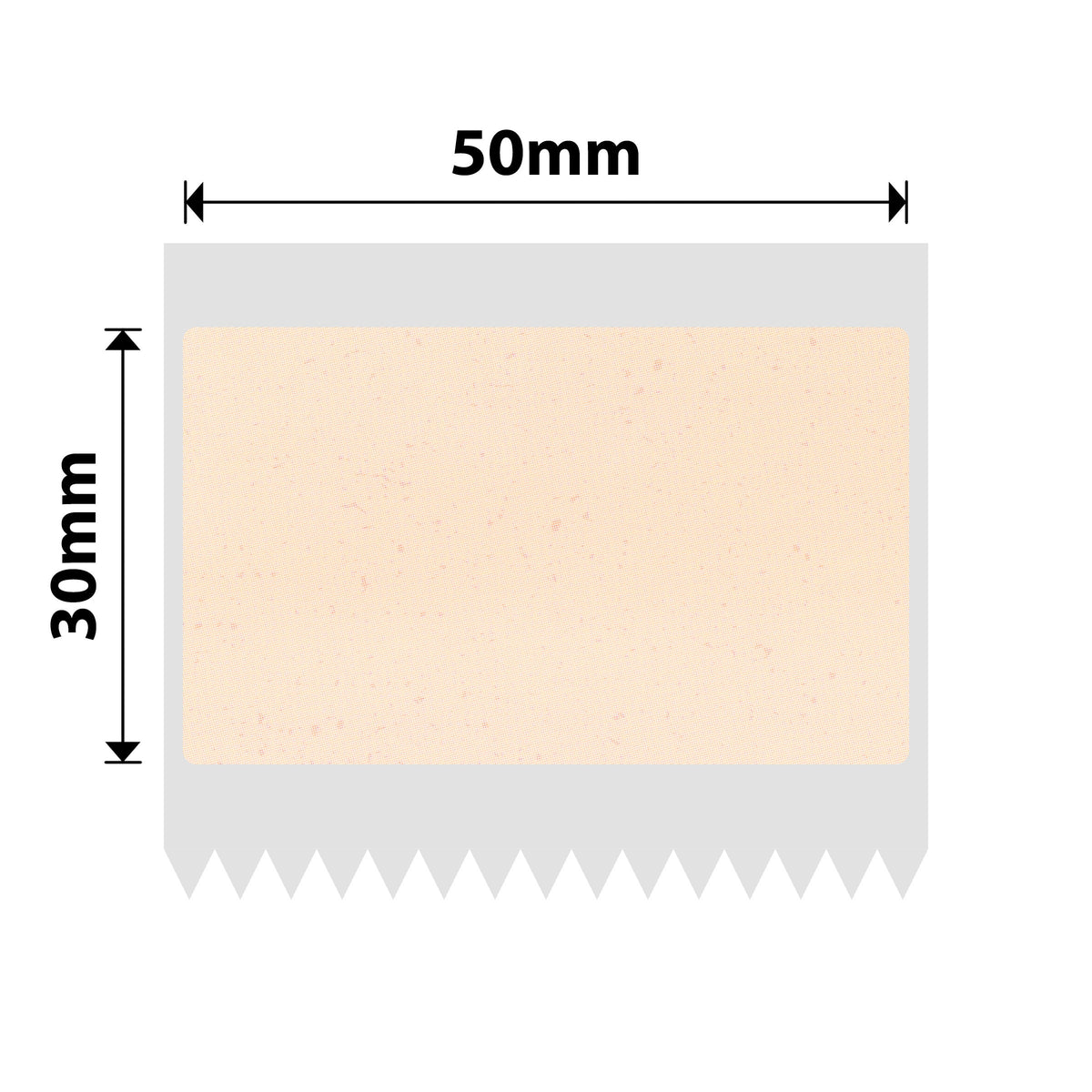 NB448 - NIIMBOT - B1 / B21 / B3S - 50*30MM - 230 TERMIESE ETIKETTE - KLEURONTWERP VAN HANDWERKPAPIER