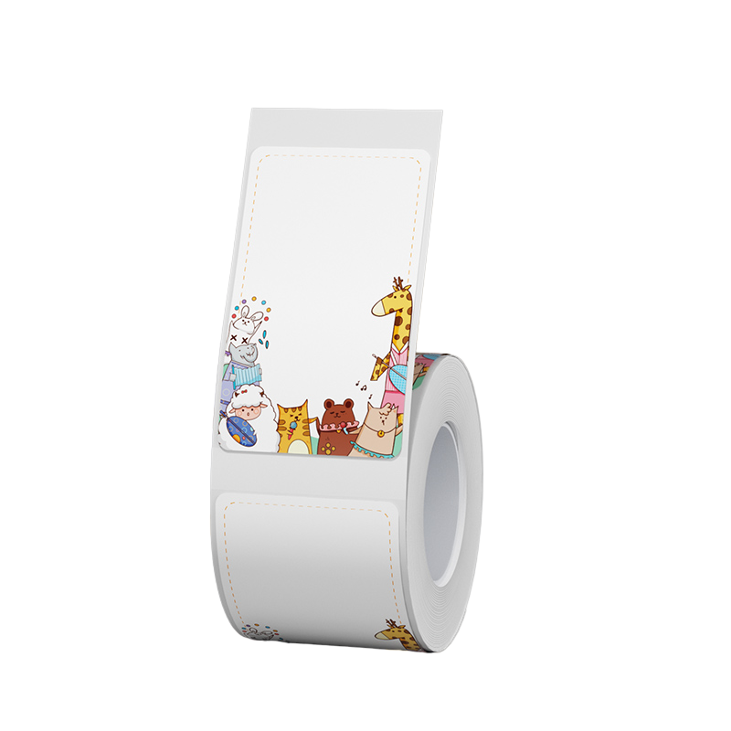 NB450 - NIIMBOT - B1 / B21 / B3S - 30*50MM - 150 ETIKETTE PER ROL - LEUKE DIERE-ONTWERP