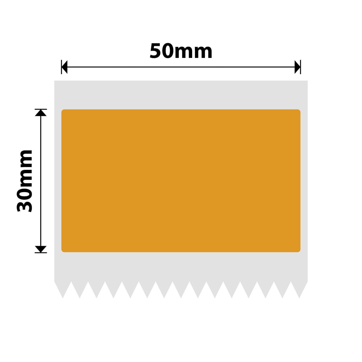 NB494 - NIIMBOT - B1 / B21 / B3S - T50*30MM - 230 TERMIESE ETIKETTE - BEVRORE LEMOEN