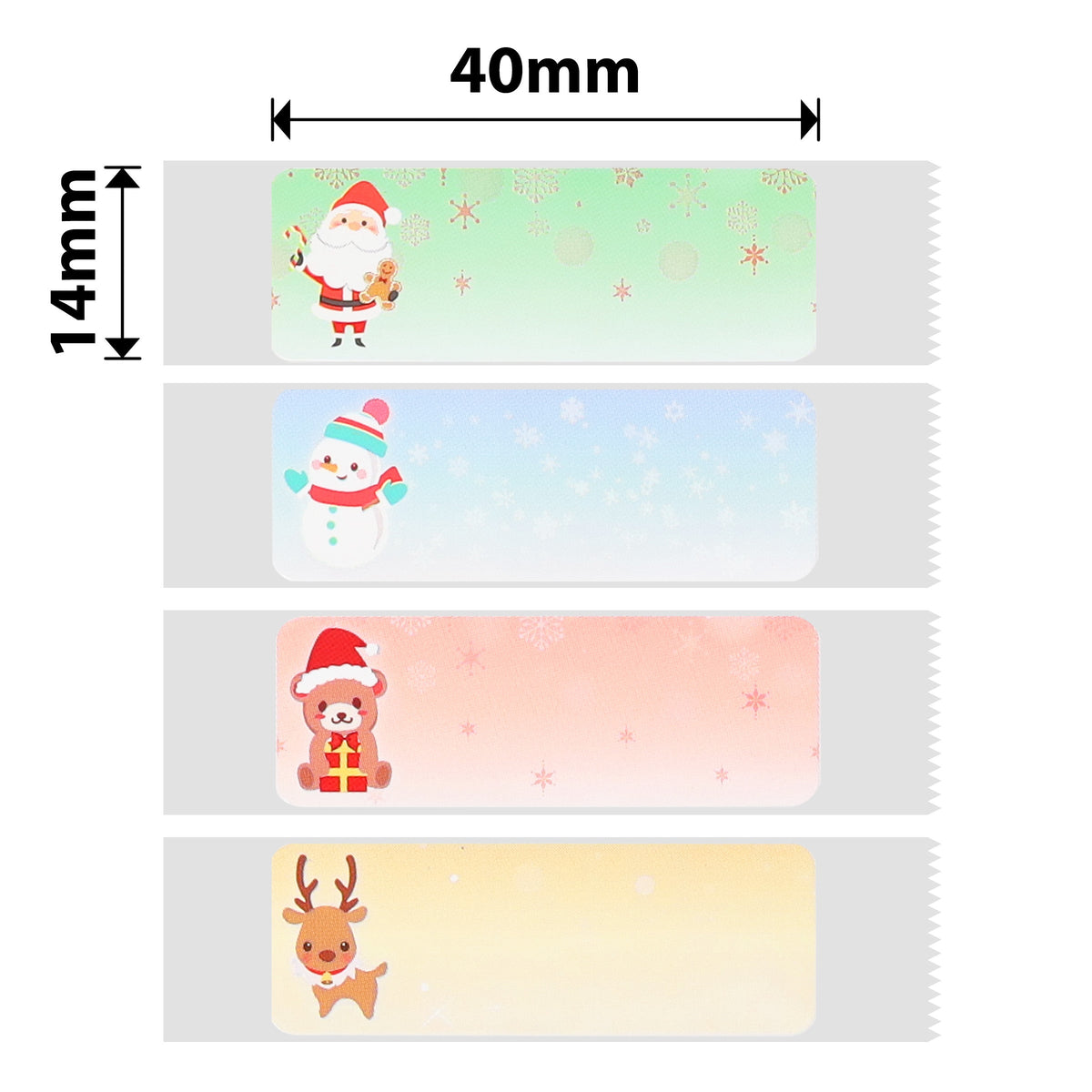NIIMBOT - D Range - 14x40mm - Christmas - 155 Labels