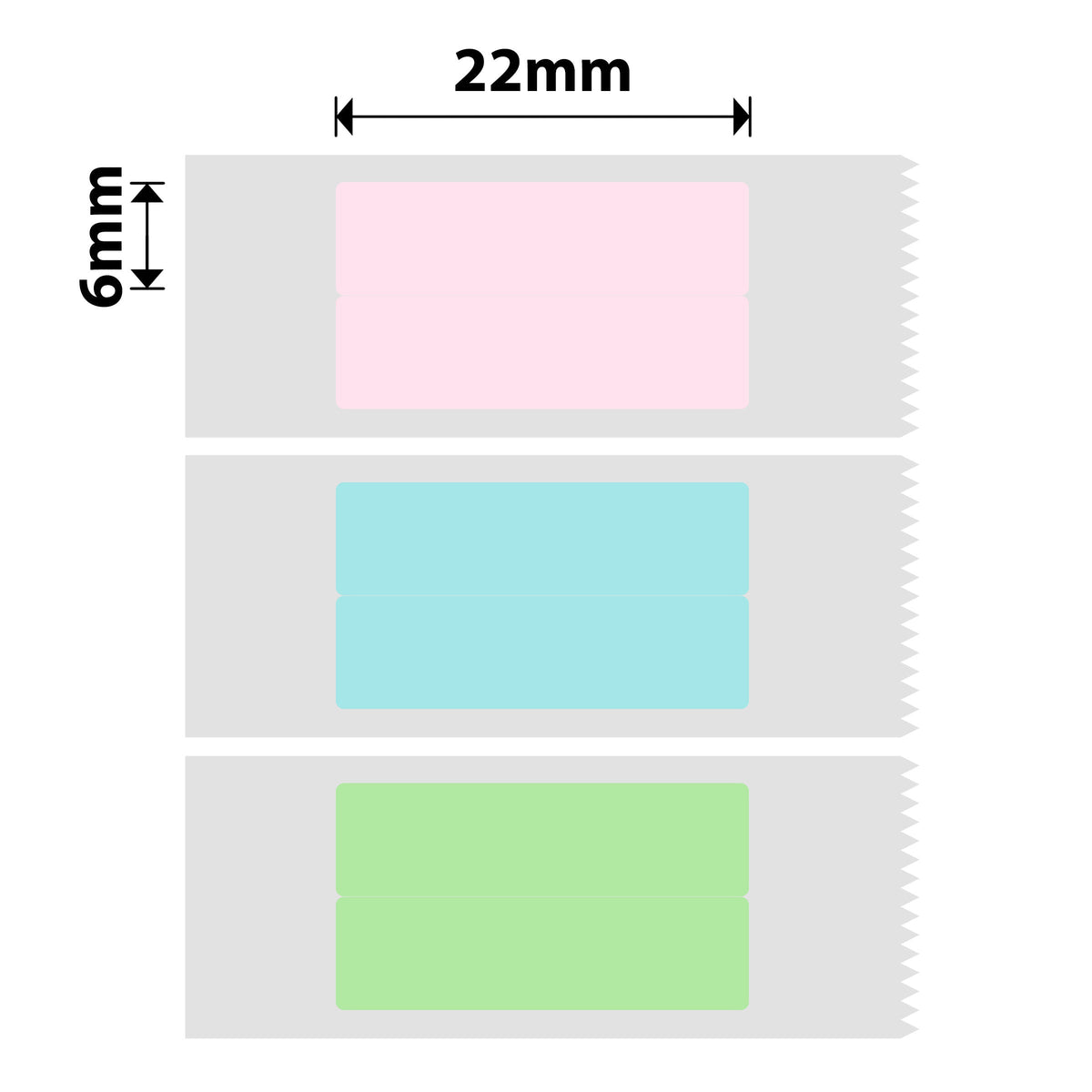 NB511 - NIIMBOT - D11 / D101 / D110 - AMALEBHU ETHERMAL - T6*22/2L - 500 ILEBULA NGOKUQONGILEYO NGAMUNYE - IZITIKIKA ZEPENINI EMININGI EMININGI (STATIONARY)