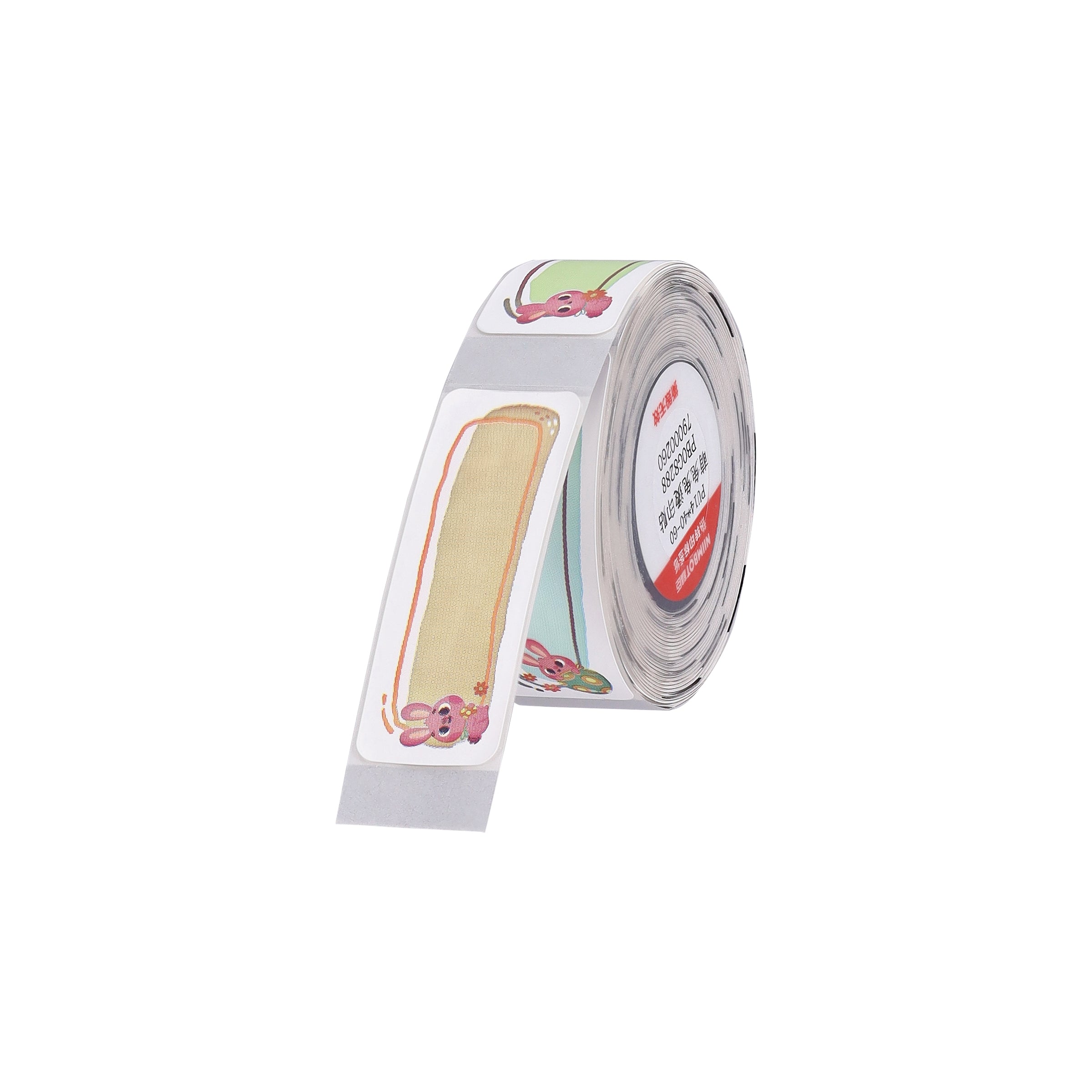 NB529 - NIIMBOT - B18 - PU14*40mm - 60 AMALEBULA NGOKUQONGA NGAWO - IRON EMBHALO - CUTE BUNNY