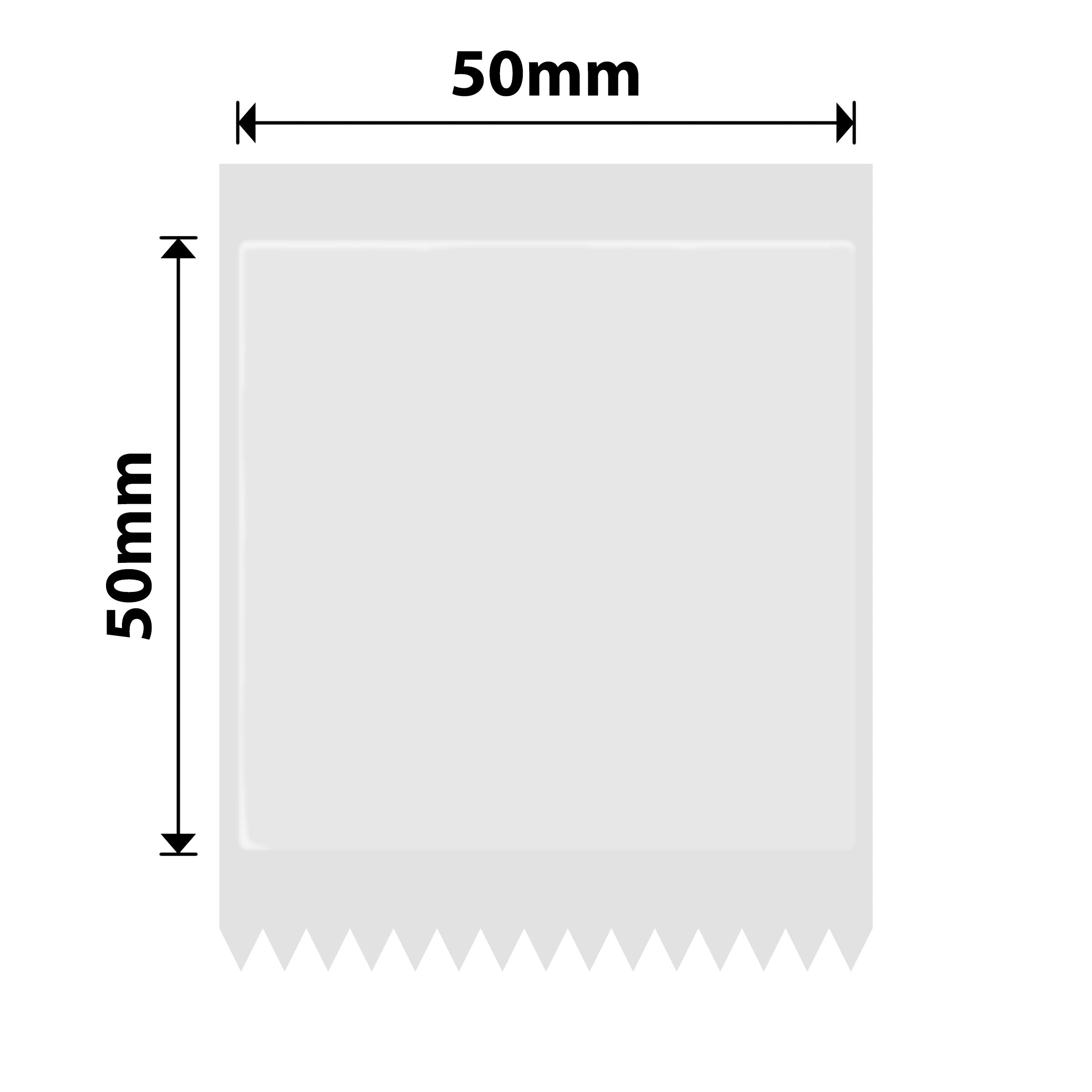 NB532 - Niimbot - B1 / B21 / B31 / B3S / B4 - 50x50mm - 150 Transparent Labels