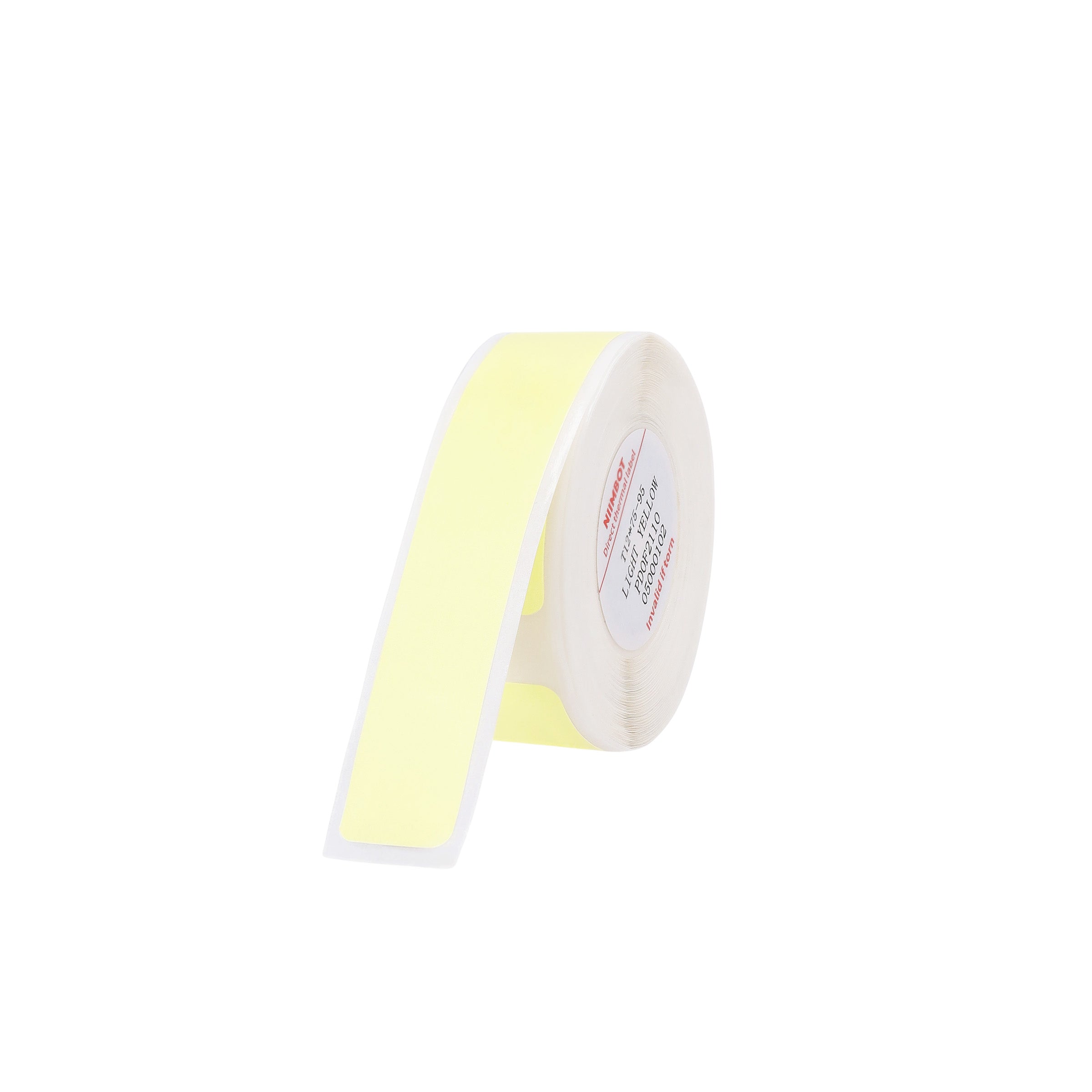 NIIMBOT - D Range - 12x75mm - Light Yellow - 90 Labels
