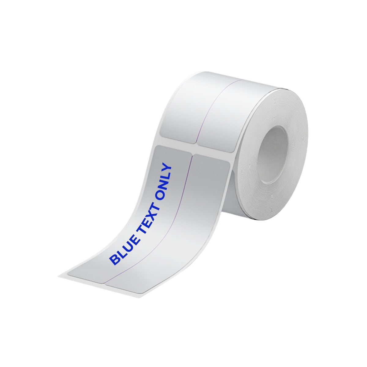 NIIMBOT - B Range - 20x90mm/2L - Silver Grey & Blue Text - 140 Labels