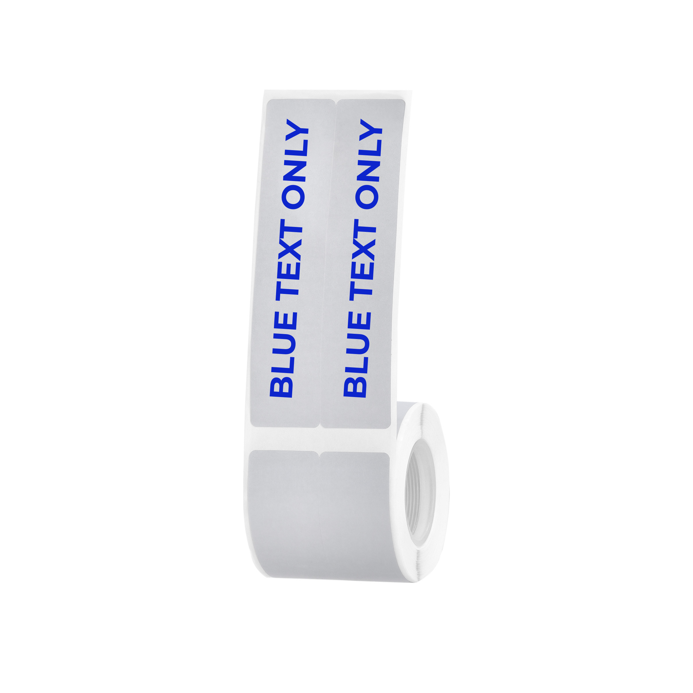 NIIMBOT - B Range - 20x90mm/2L - Silver Grey & Blue Text - 140 Labels