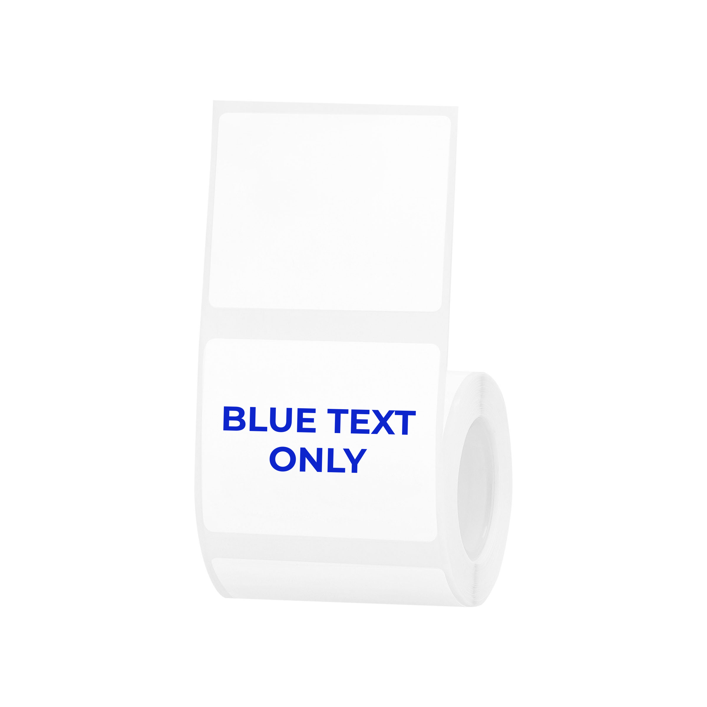 NIIMBOT - B Range - 50x40mm - White Blue Text Only - 180 Labels