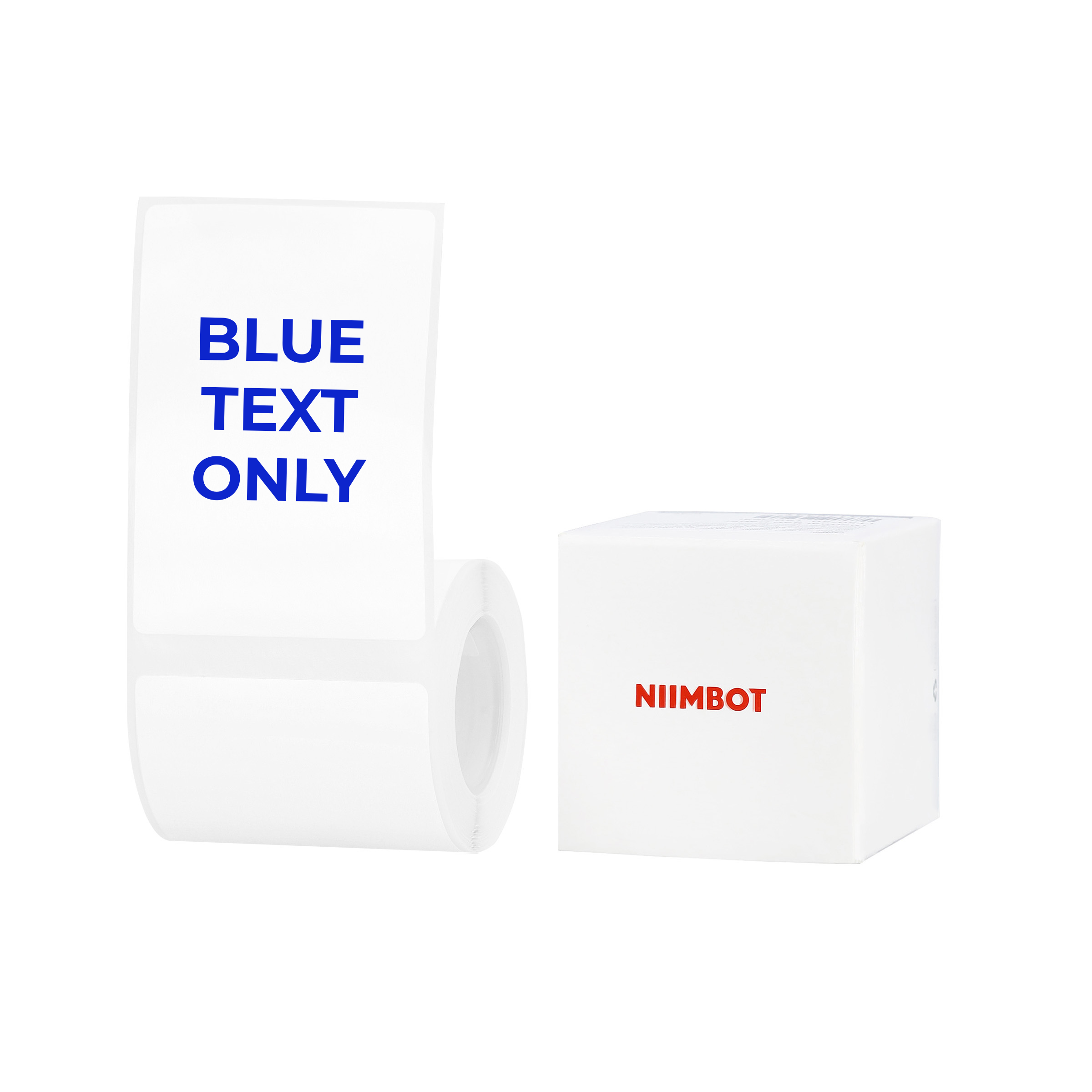 NIIMBOT - B Range - 50x70mm - White Blue Text - 105 Labels