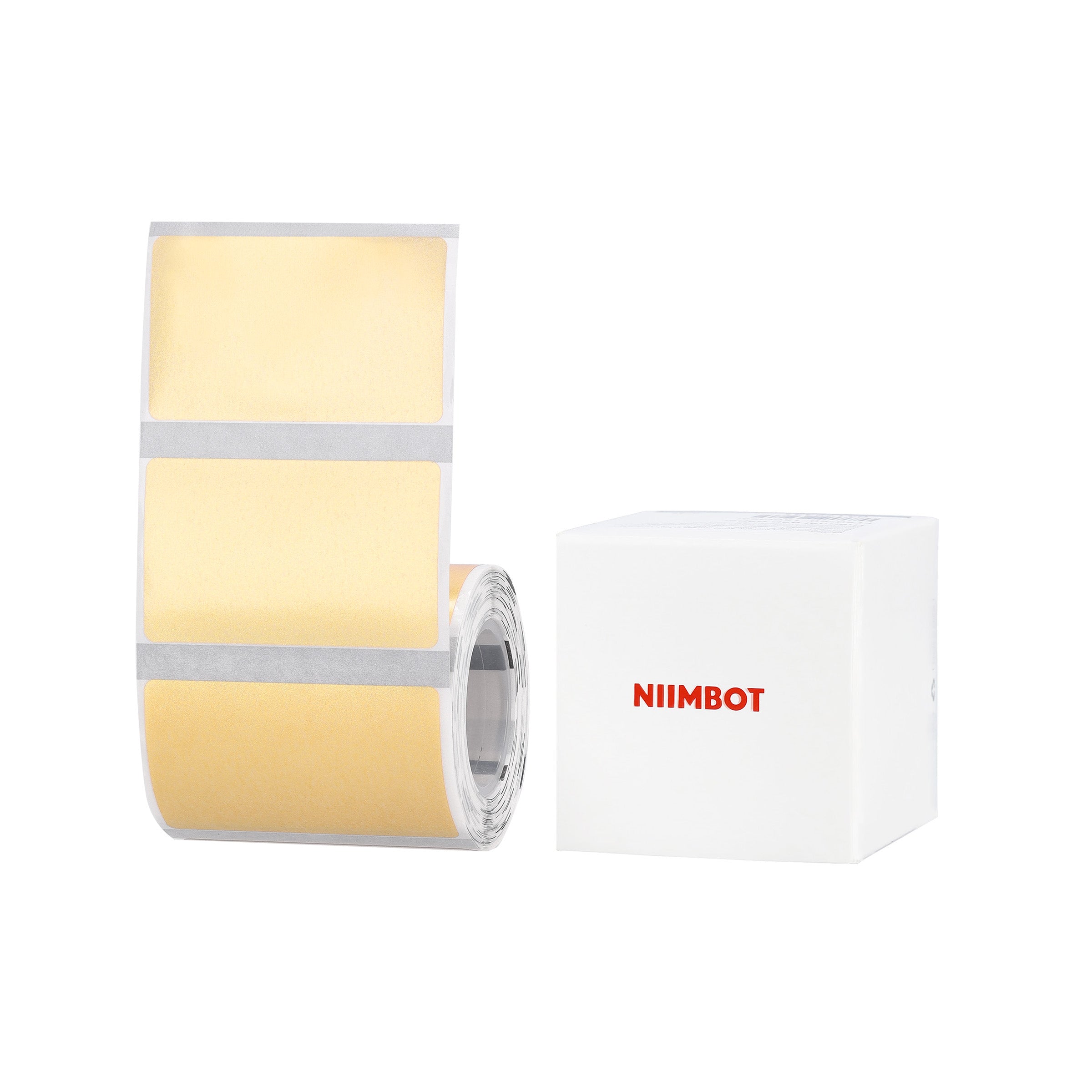 NIIMBOT - B Range - 50x30mm - Gold Transparent - 230 Labels