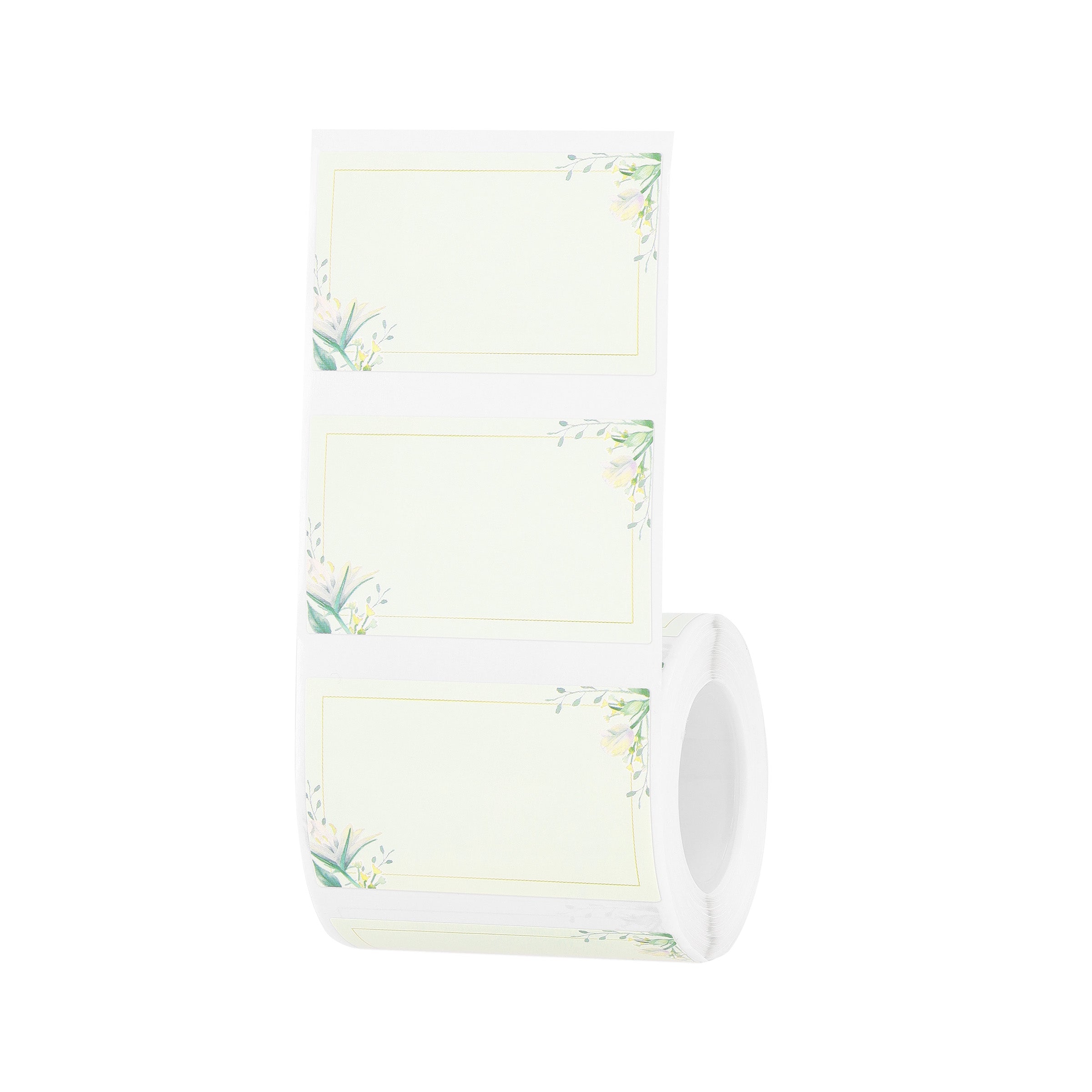NIIMBOT - B Range - 50x30mm - White Flower - 230 Labels