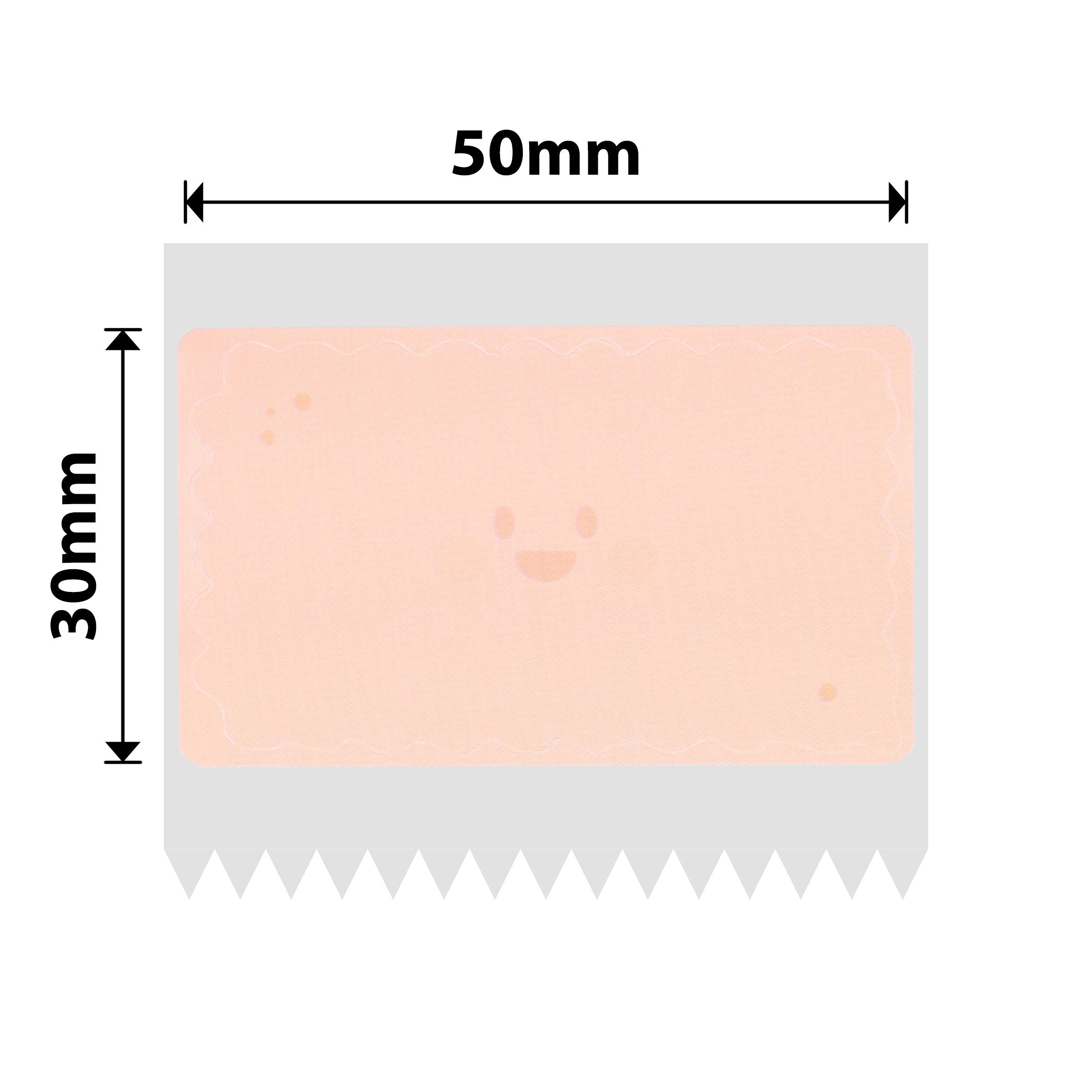 NB674 - NIIMBOT - B1 / B21 / B3S / B4 - T50X30 - 230 LABELS - SMALL COOKIES