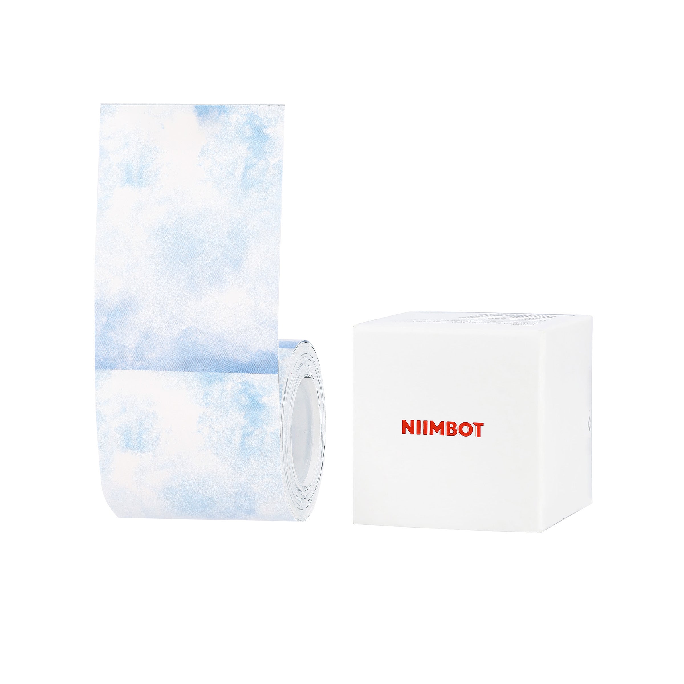 NIIMBOT - B Range - 50x70mm - Blue Text Stationary Pattern - 115 Labels