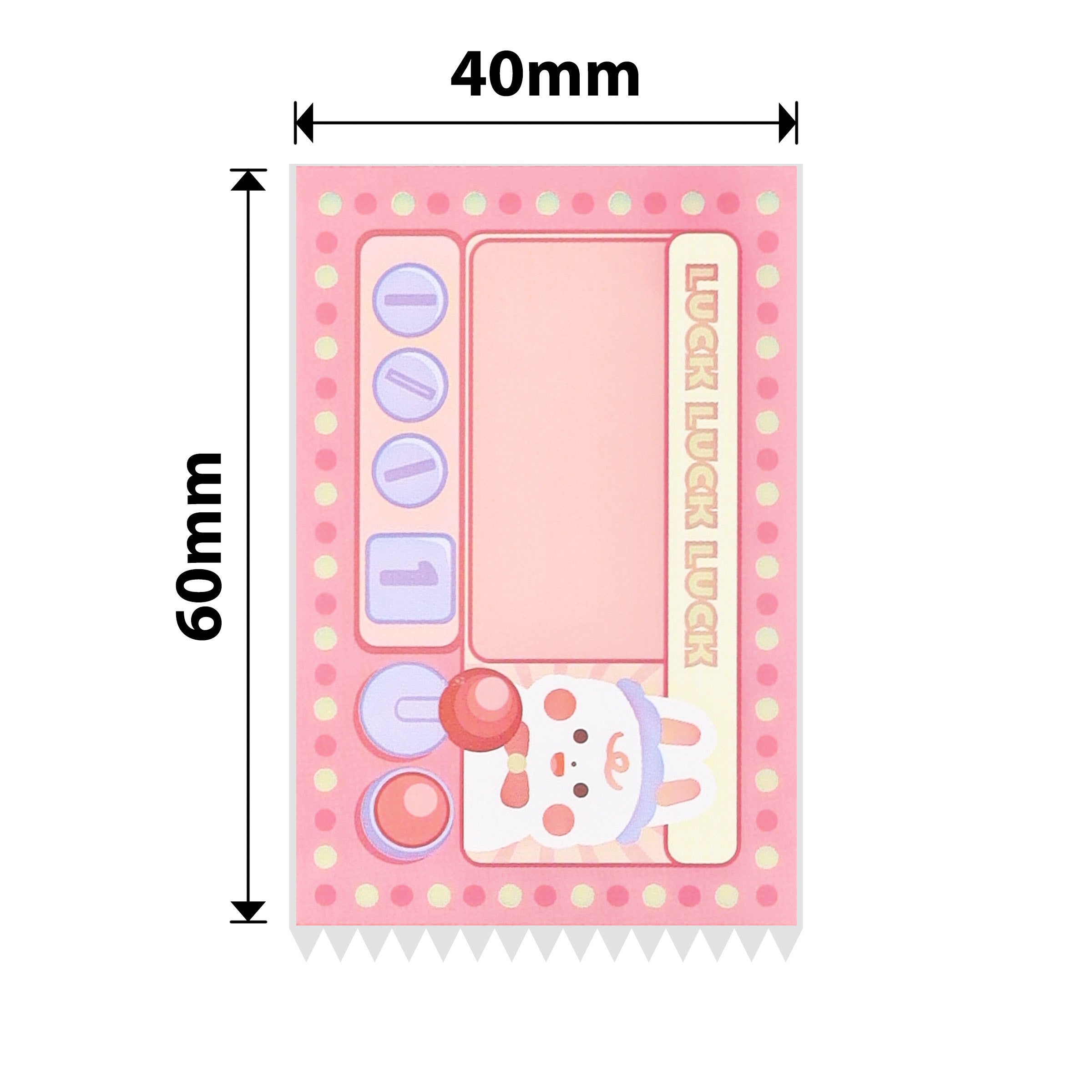 NIIMBOT - B Range - 40x60mm - 115 Shaker Scratch Cards