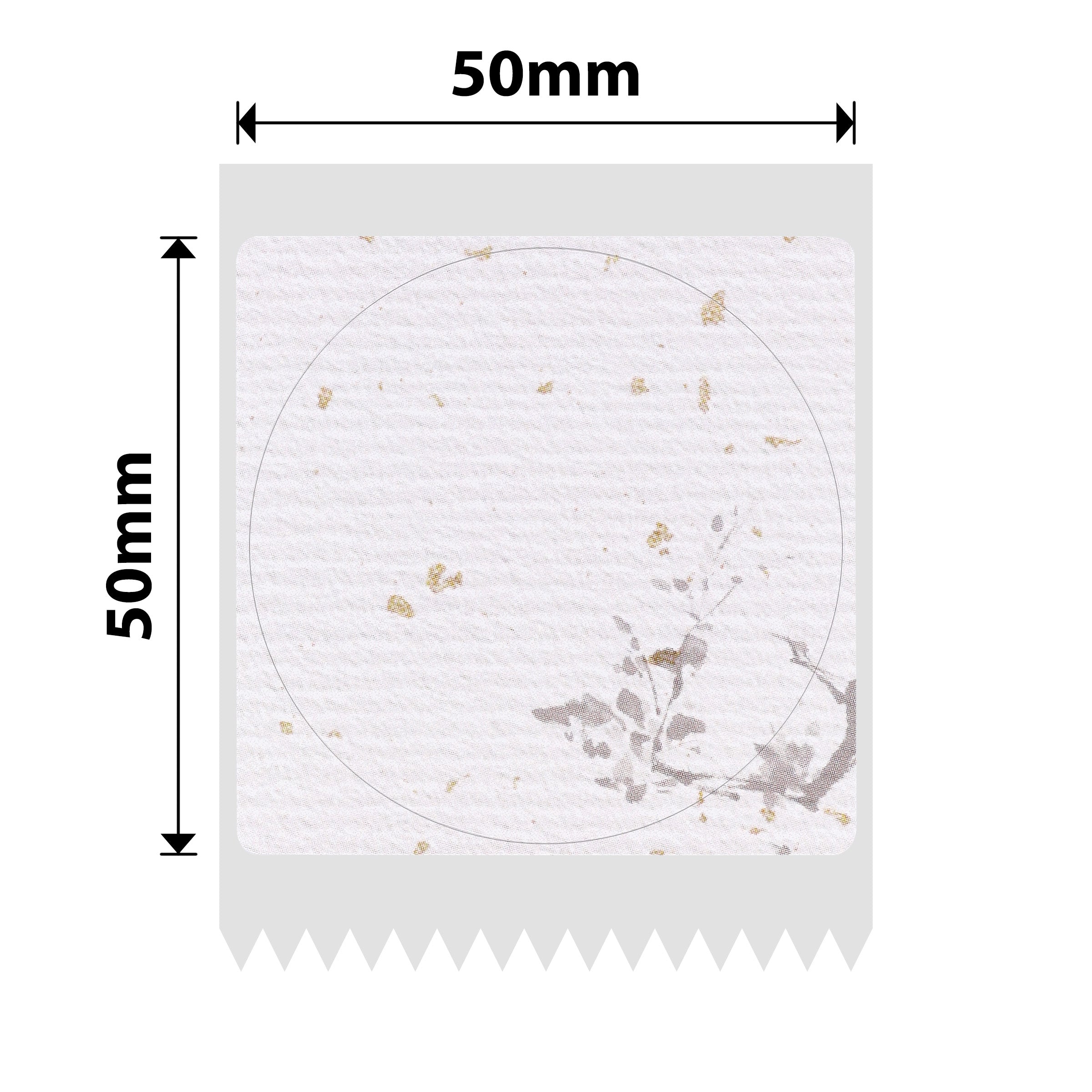 NIIMBOT - B Range - 50x50mm - Wine Among The Flowers - 145 Labels