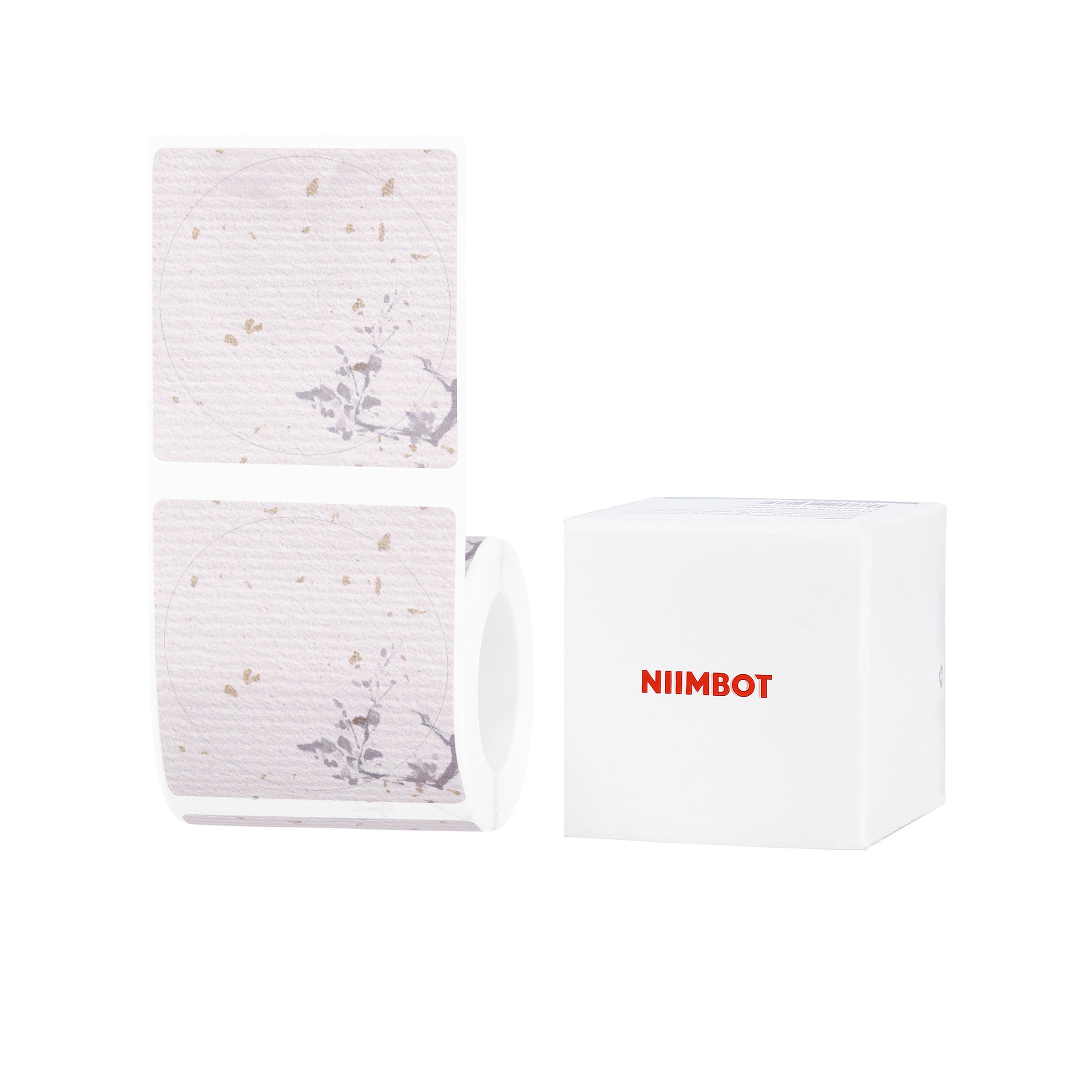 NIIMBOT - B Range - 50x50mm - Wine Among The Flowers - 145 Labels