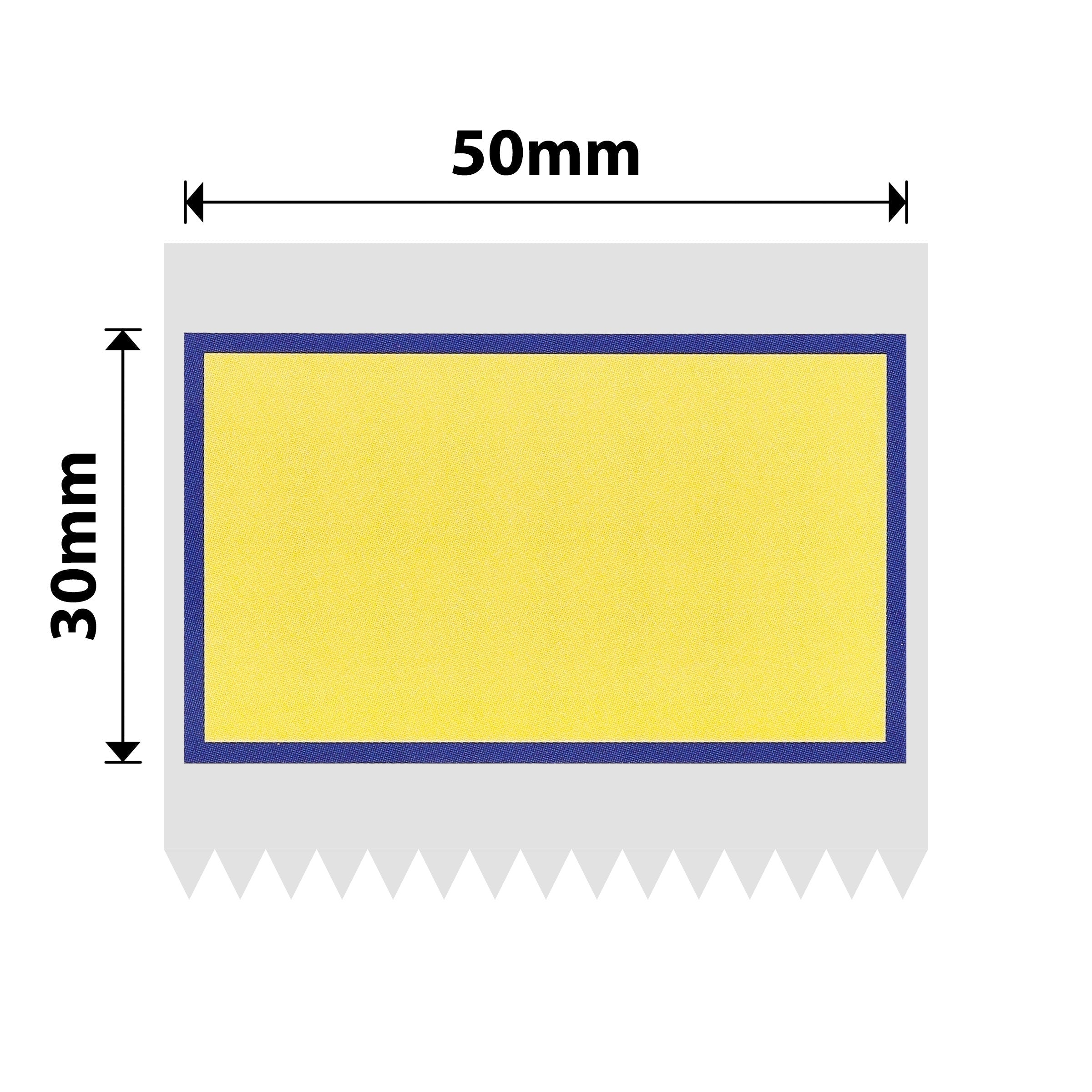 NIIMBOT - B Range - 50x30mm - Blue Border - 230 Labels