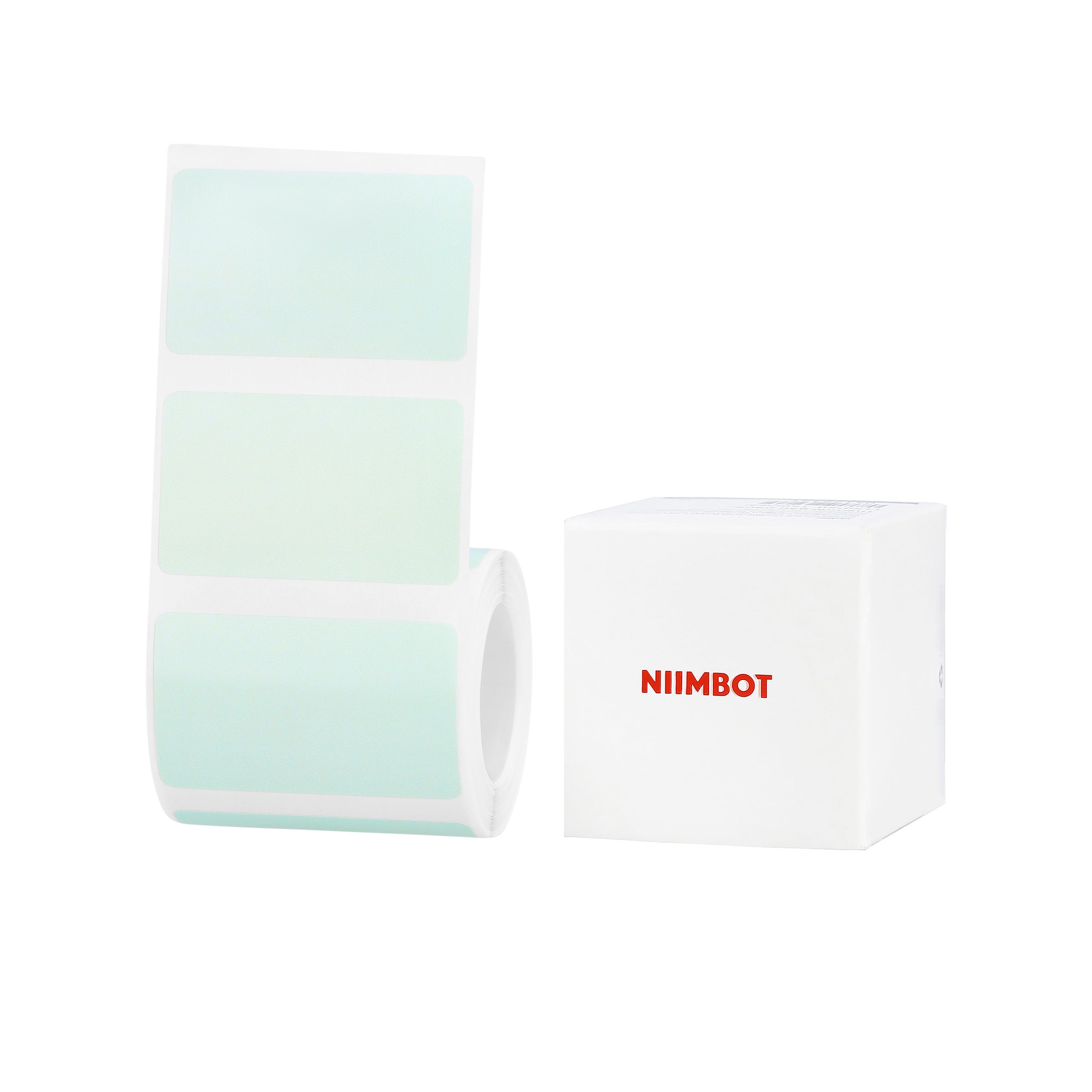 NB712 - Niimbot - B1 / B21 / B31 / B3S / B4 - 50x30mm - 230 Mint Green Labels