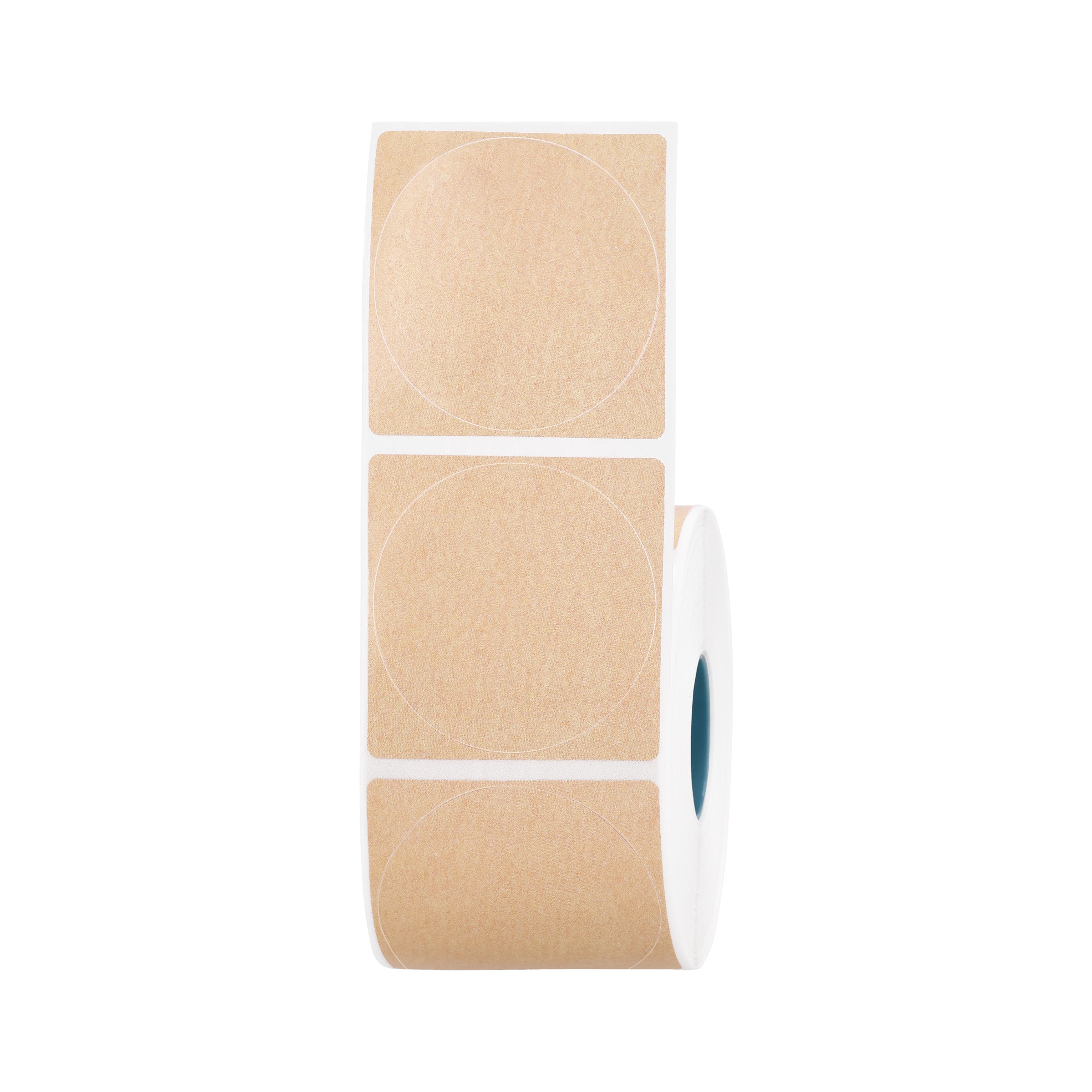 NIIMBOT - K Range - 50x50mm - Kraft Round - 600 Labels