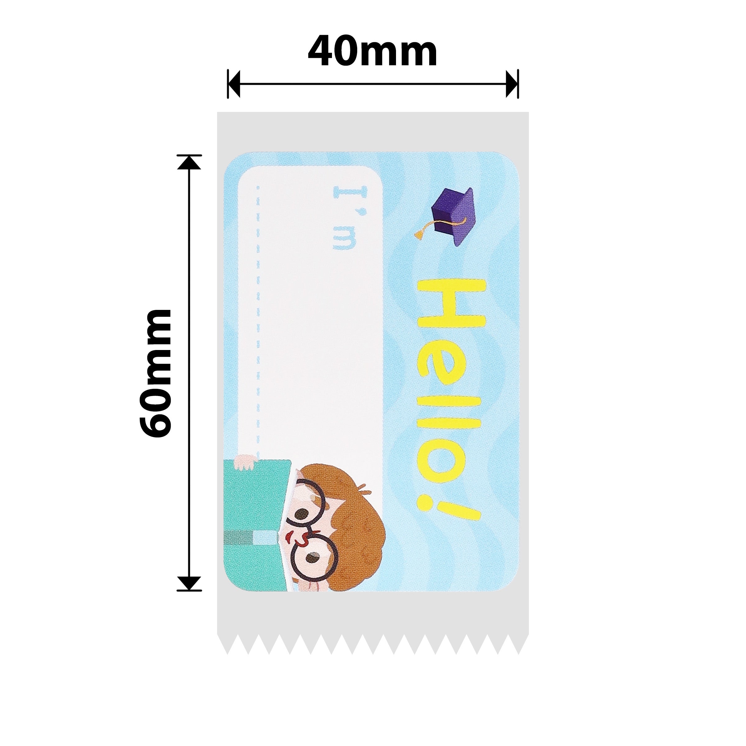 NIIMBOT - B Range - 40x60mm - Future Star - 125 Labels