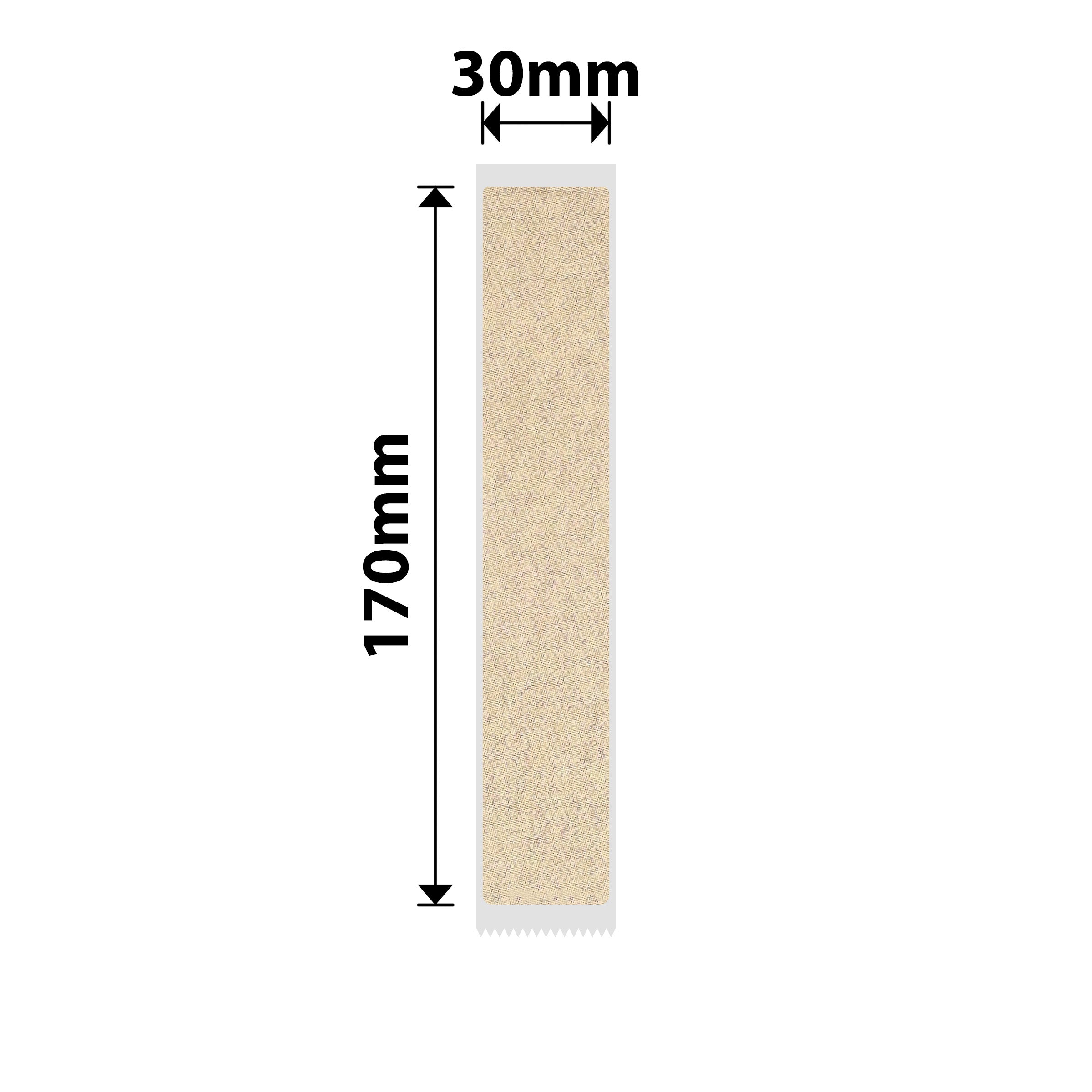 NIIMBOT - B Range - 30x170mm - Kraft File - 45 Labels