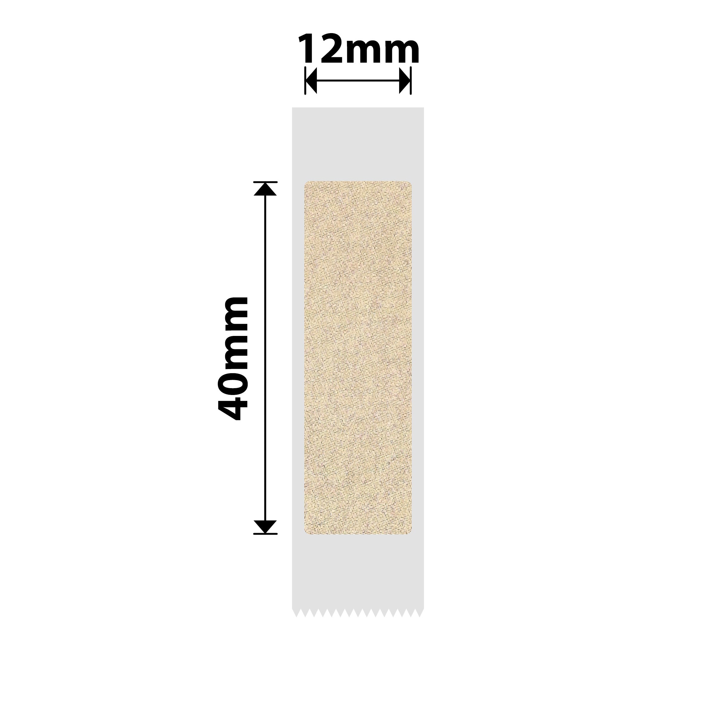NIIMBOT - D Range - 12x40mm - Kraft Matte - 155 Labels