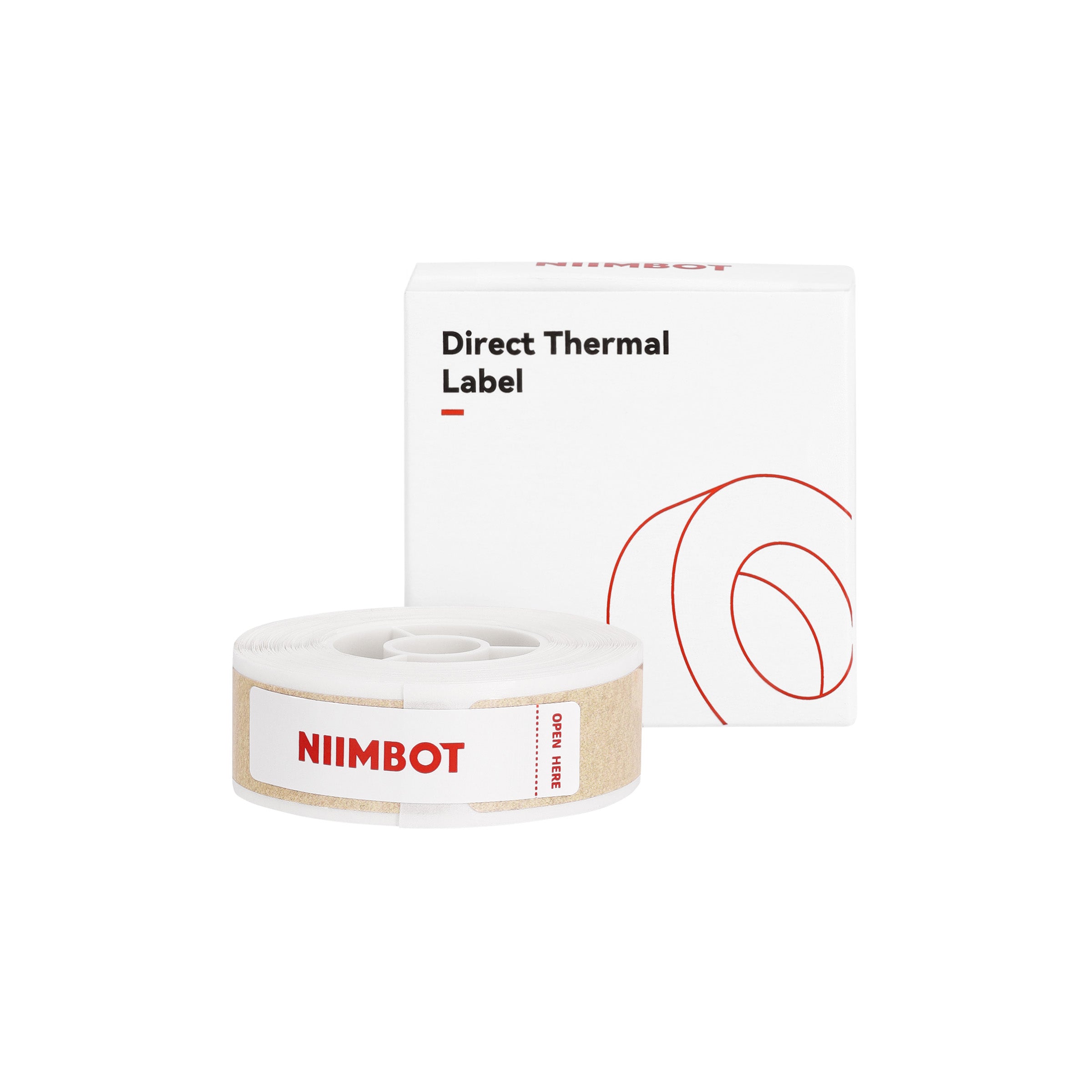NIIMBOT - D Range - 12x40mm - Kraft Matte - 155 Labels