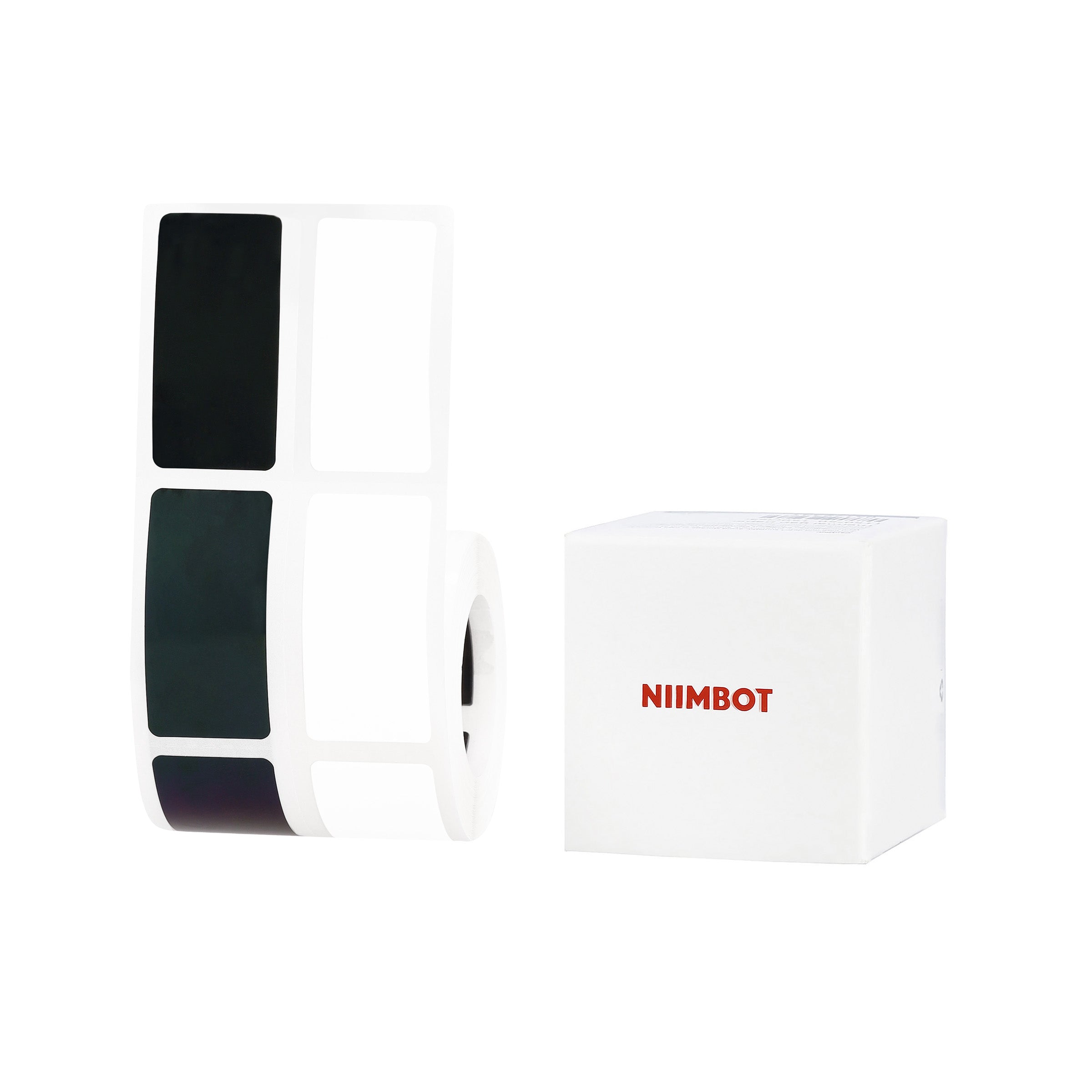 NIIMBOT - M Range - 20x40mm+25.25 - Black Self-Adhesive - 135 Labels