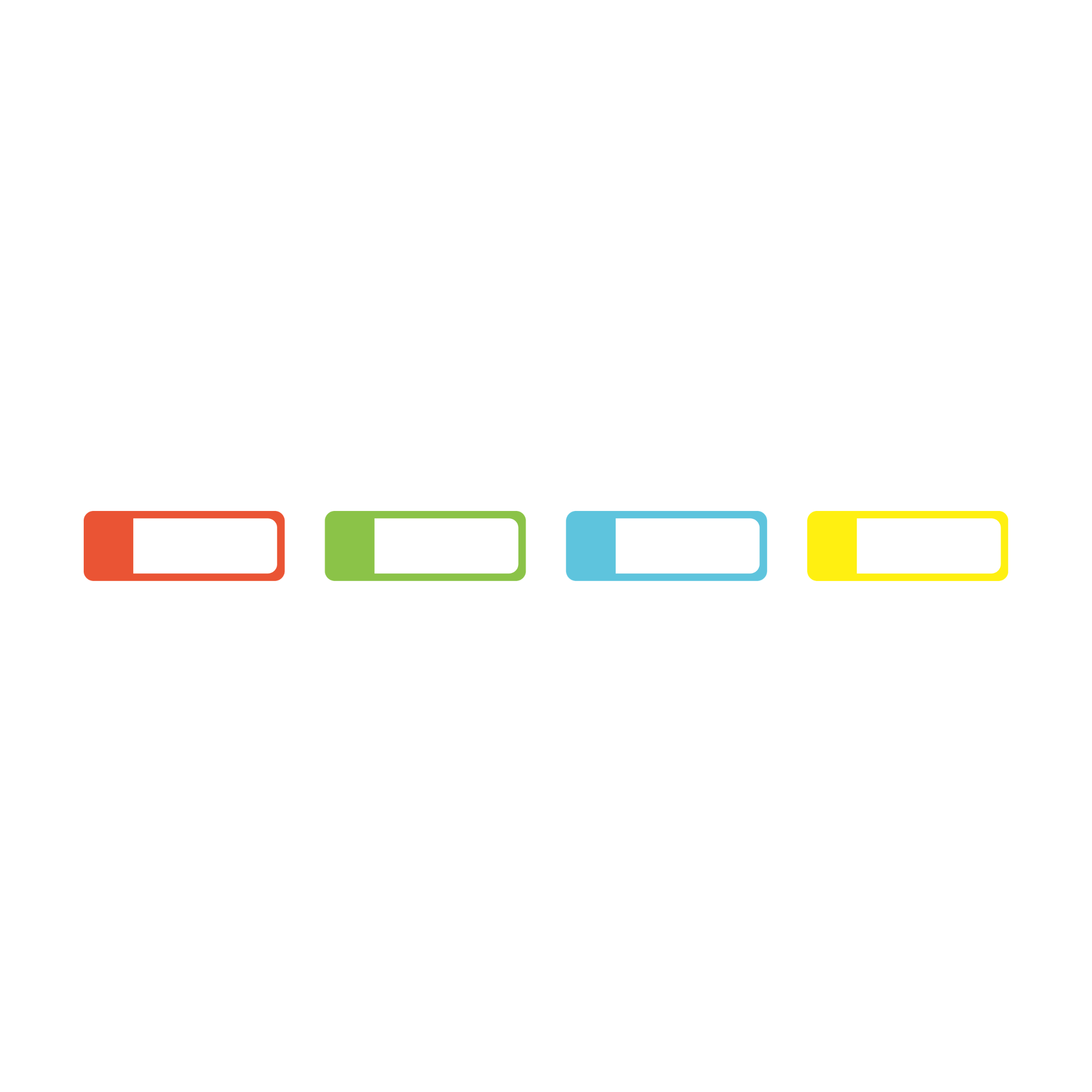 NB782 - NIIMBOT - D11 / D101 / D110 / H1S - 14X40MM - 160 COLORFUL TAG LABELS