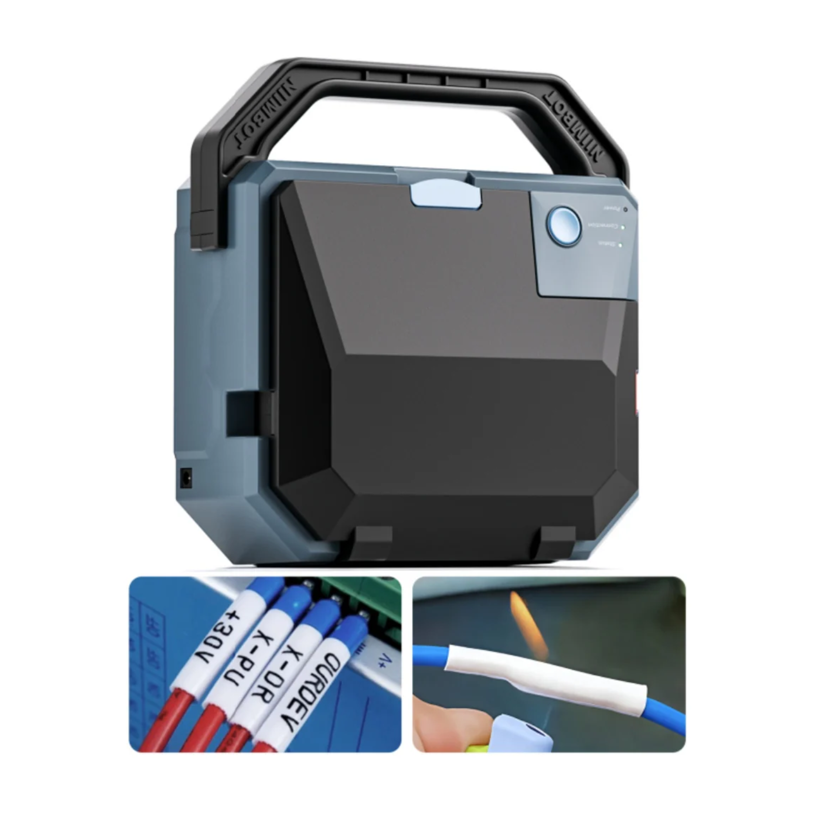 NB801 - NIIMBOT - C1 CABLE THERMAL TRANSFER PRINTER - LAKE BLUE GRAY