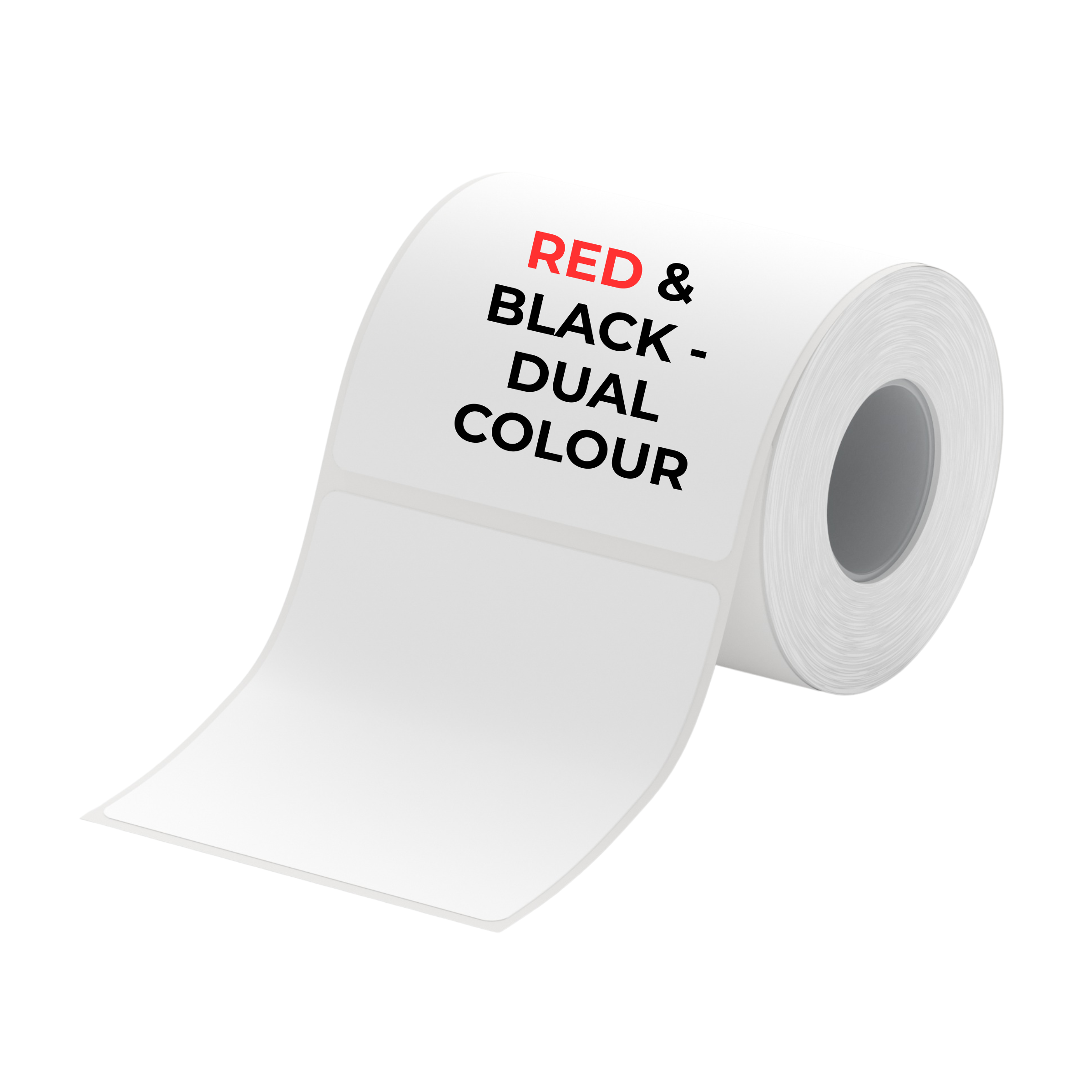 NB825 - Niimbot - B1-Pro / B2-Pro / B21-Pro Only - 50x50mm - 145 White - Dual Colour - Red & Black Text Labels